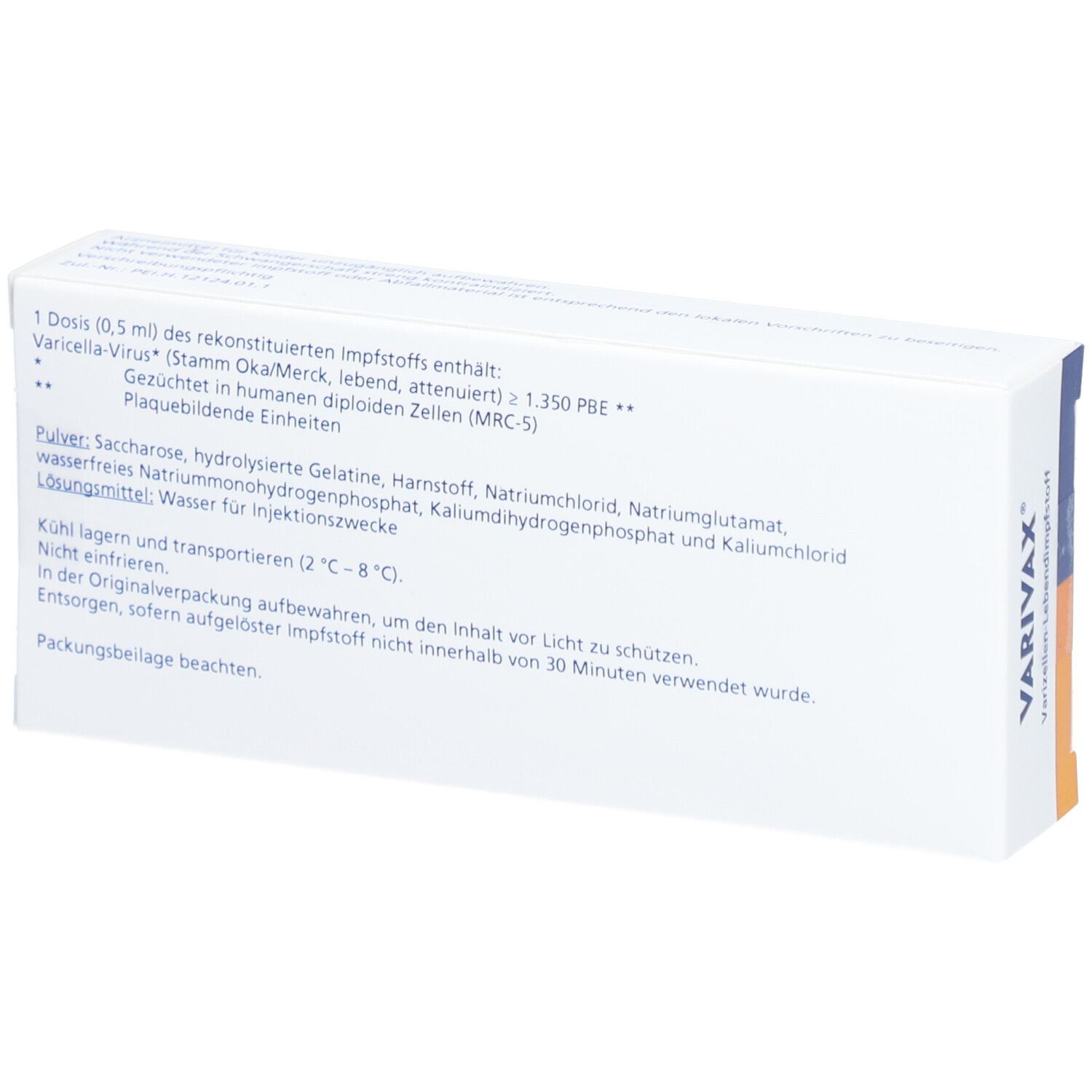 VARIVAX Plv.u.LM z.Her.e.Inj.-Susp.Fertigspritze