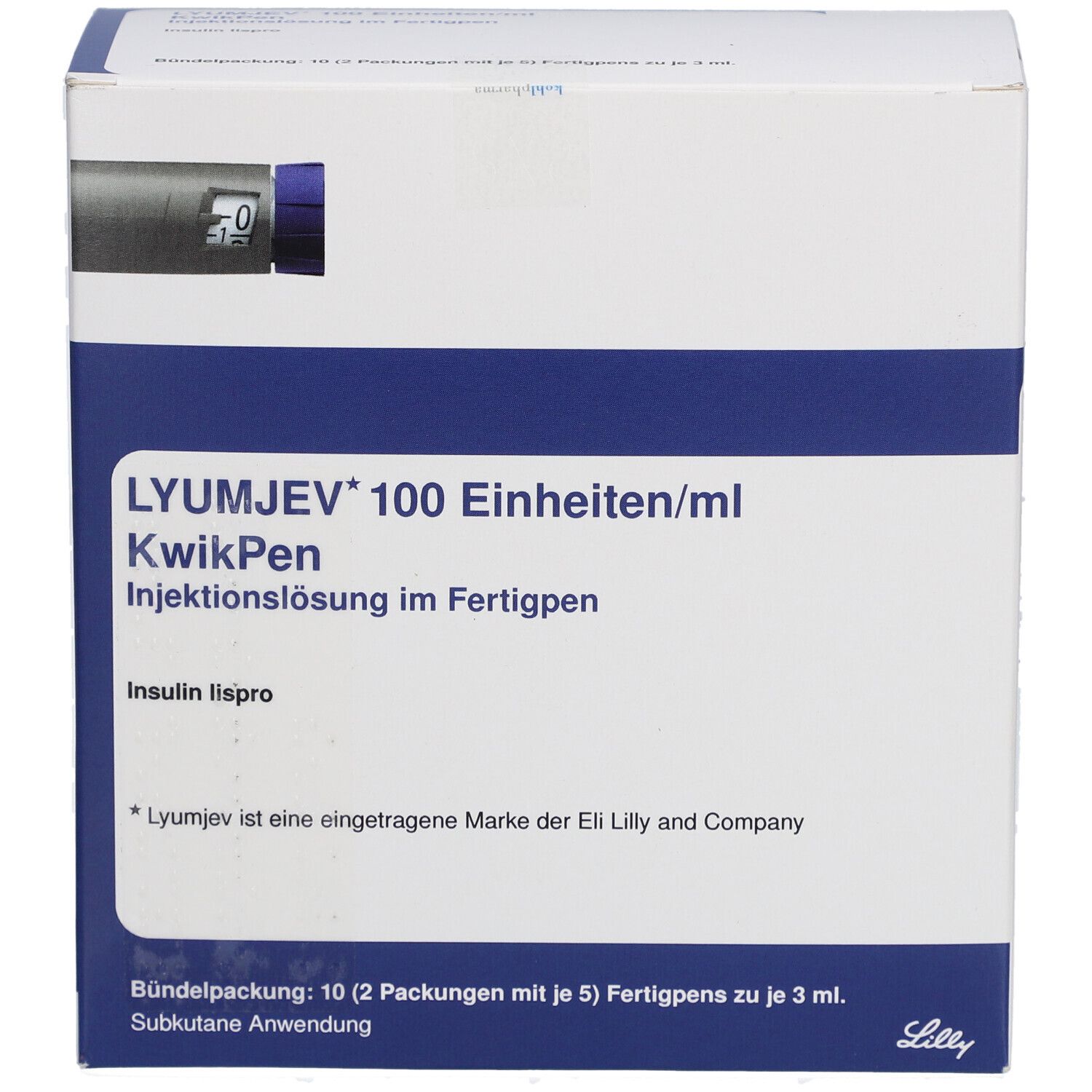 LYUMJEV 100 E/ml KwikPen Inj.-Lsg.im Fertigpen