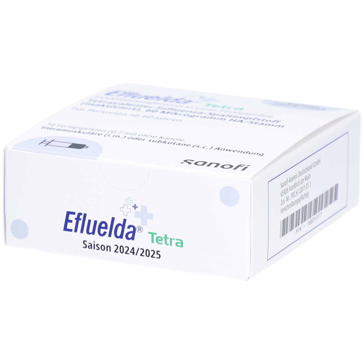 EFLUELDA Tetra 2024/2025 Inj.-Susp.i.e.F.-Sp.o.Kan