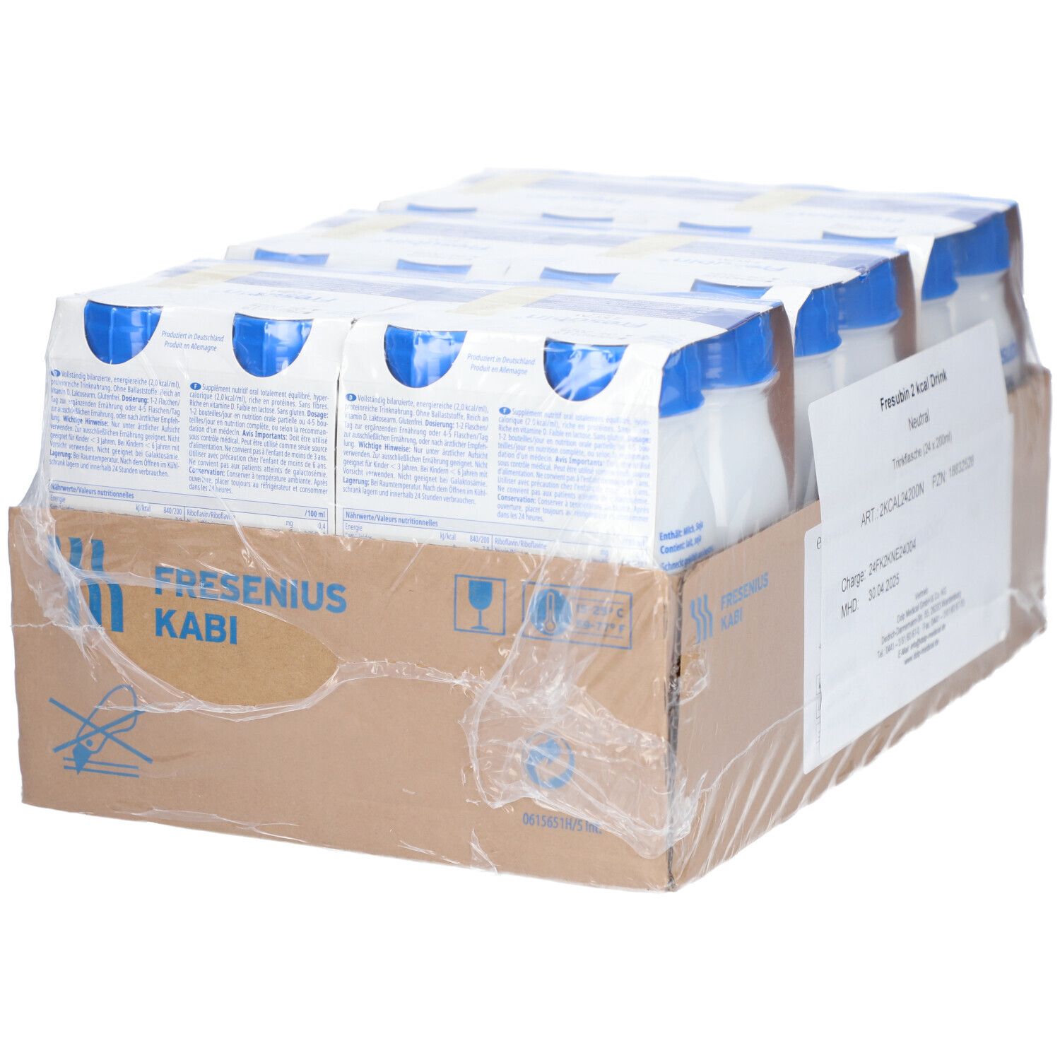 Fresubin 2 kcal Drink Neutral Trinkflasche 24x200 ml Lösung