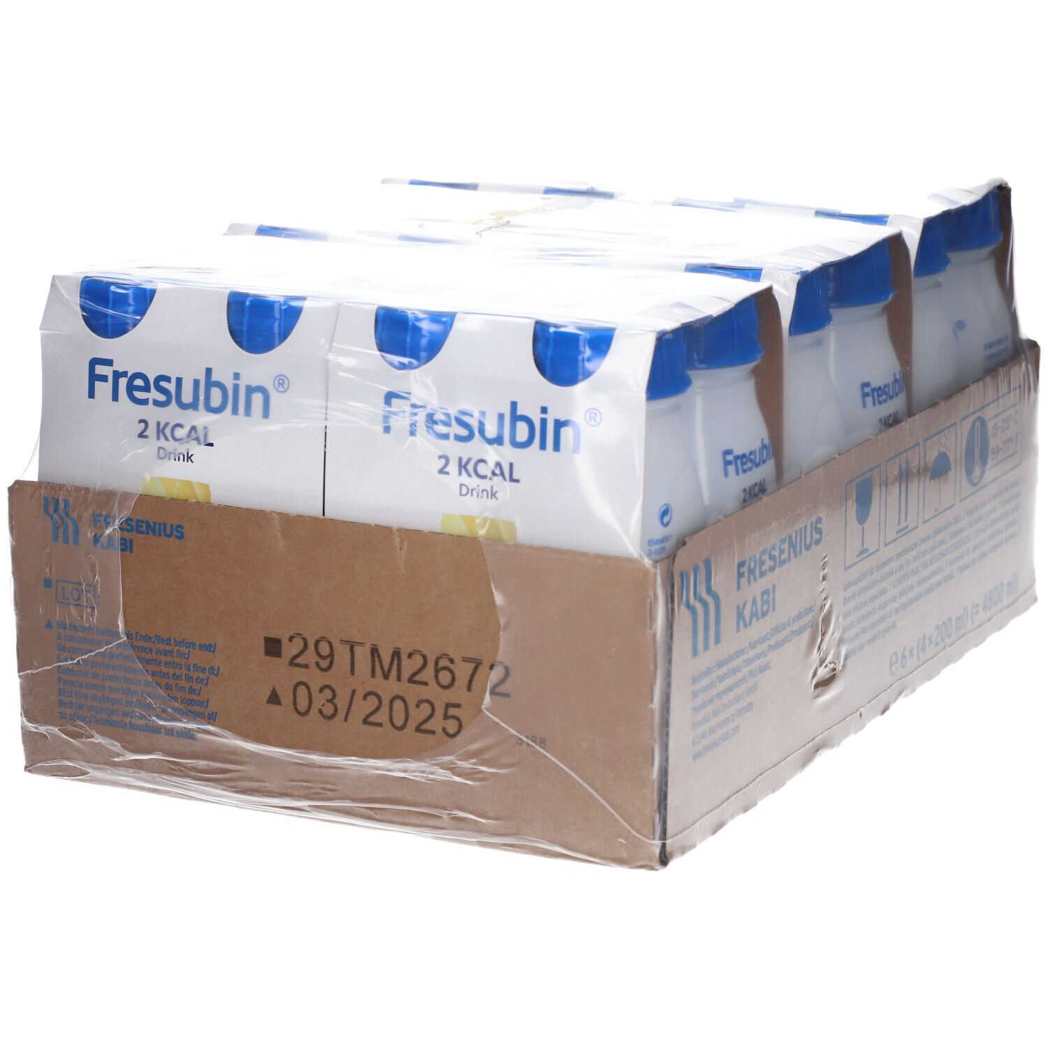 Fresubin 2 kcal Drink Vanille Trinkflaschen im Karton. 24 x 200ml.