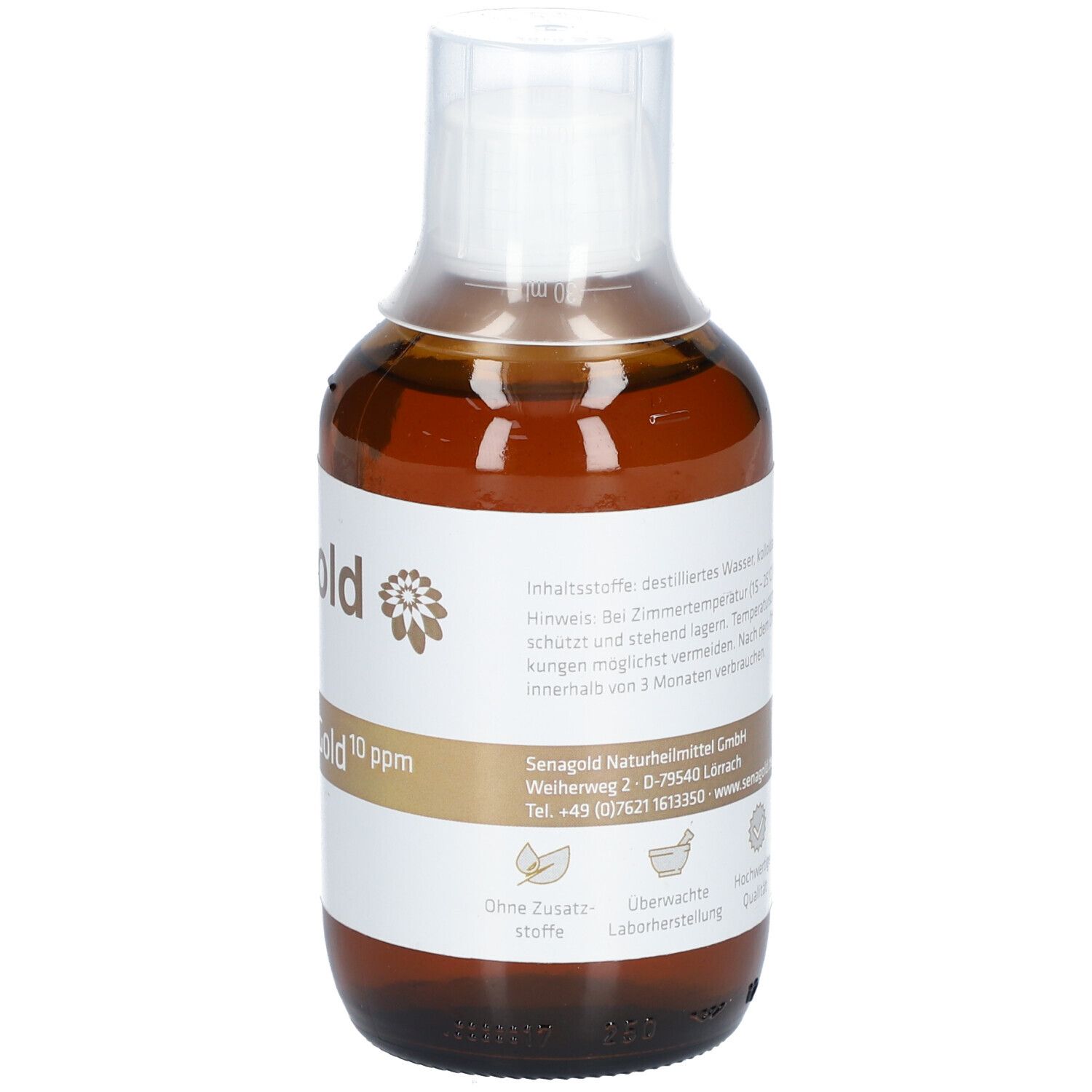 senagold Kolloidales Silber 10 ppm