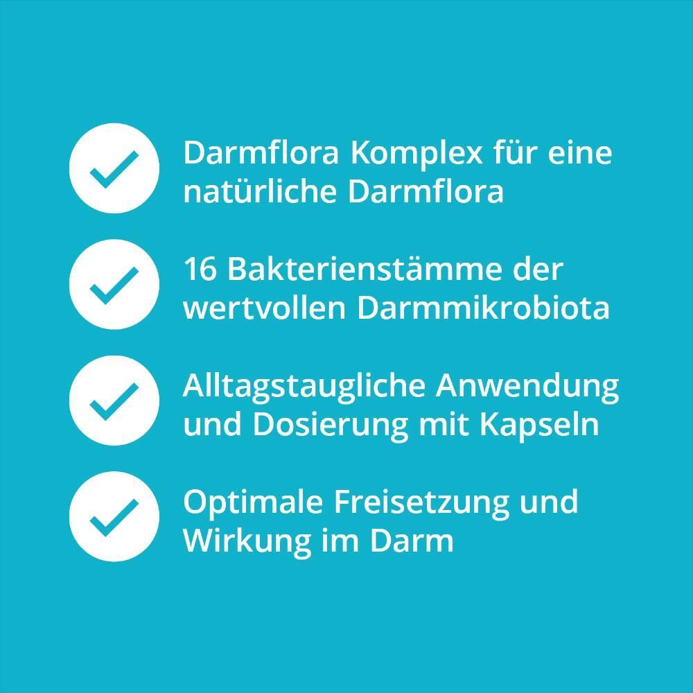 Darmflora Komplex mit Inulin Kapseln 120 St