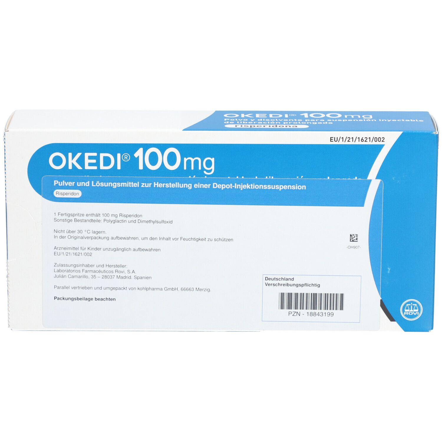 OKEDI 100 mg Plv.u.LM H.Depot-Inj.-Susp.Fert.-S.