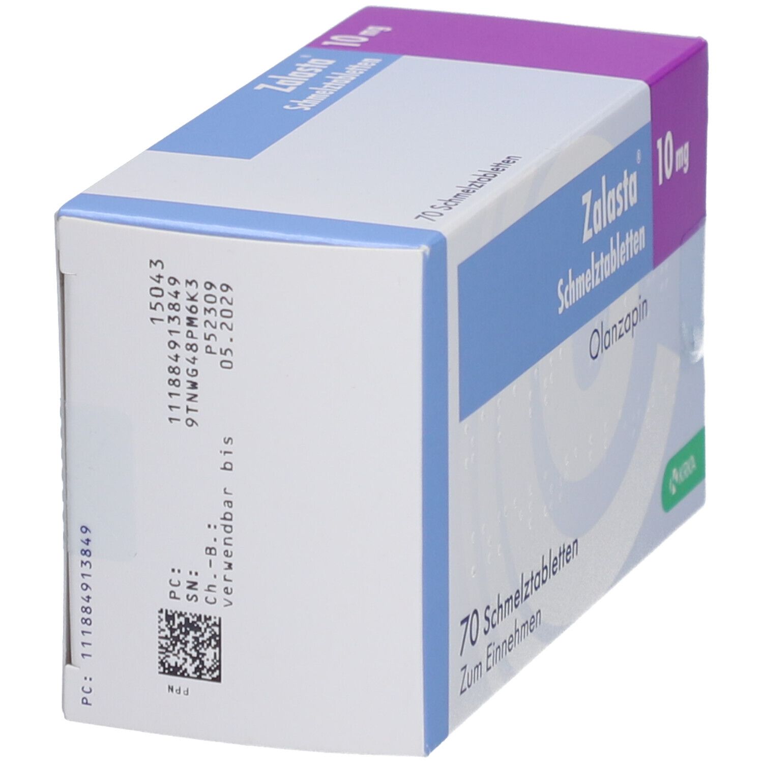 Zalasta 10 mg Schmelztabletten 70 St