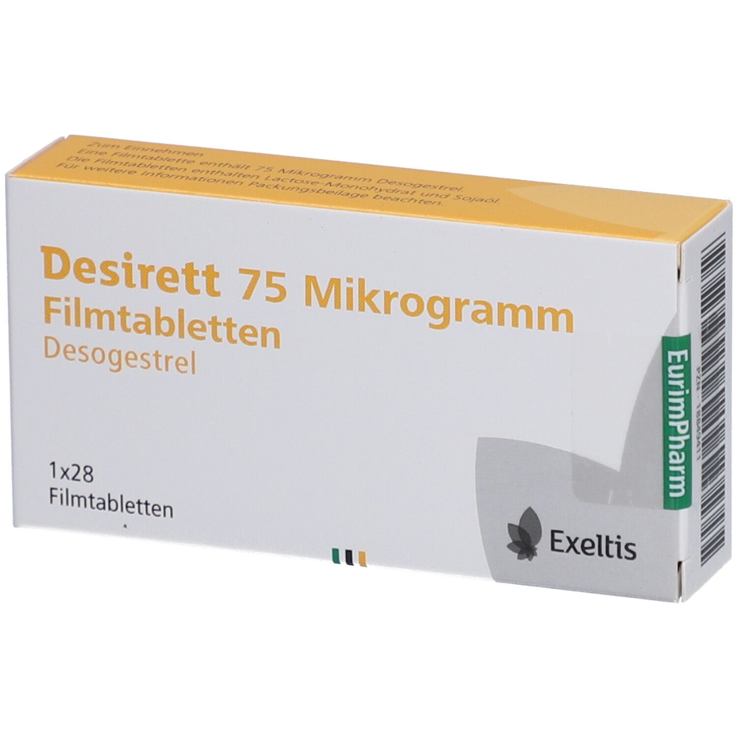 DESIRETT 75 Mikrogramm Filmtabletten