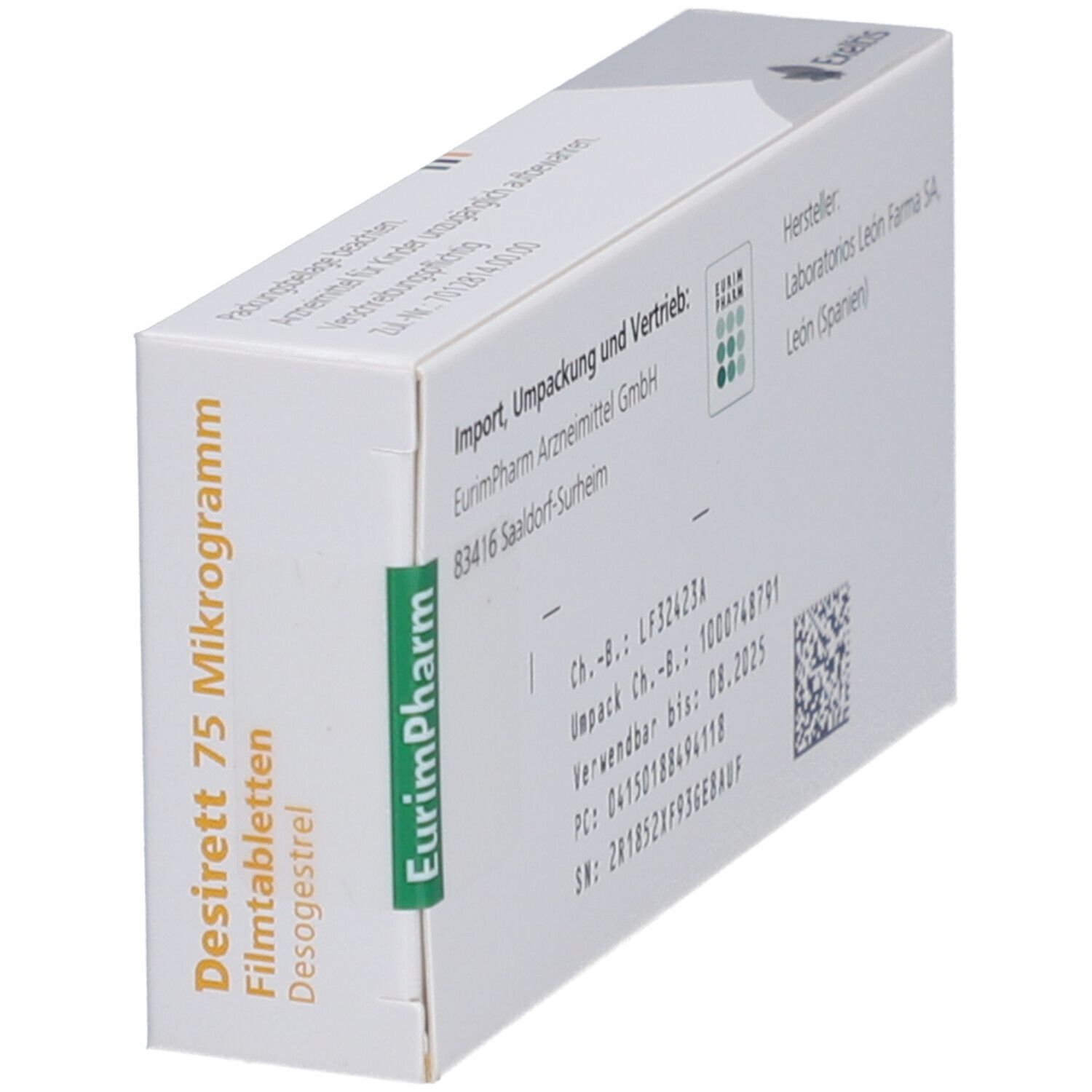 DESIRETT 75 Mikrogramm Filmtabletten