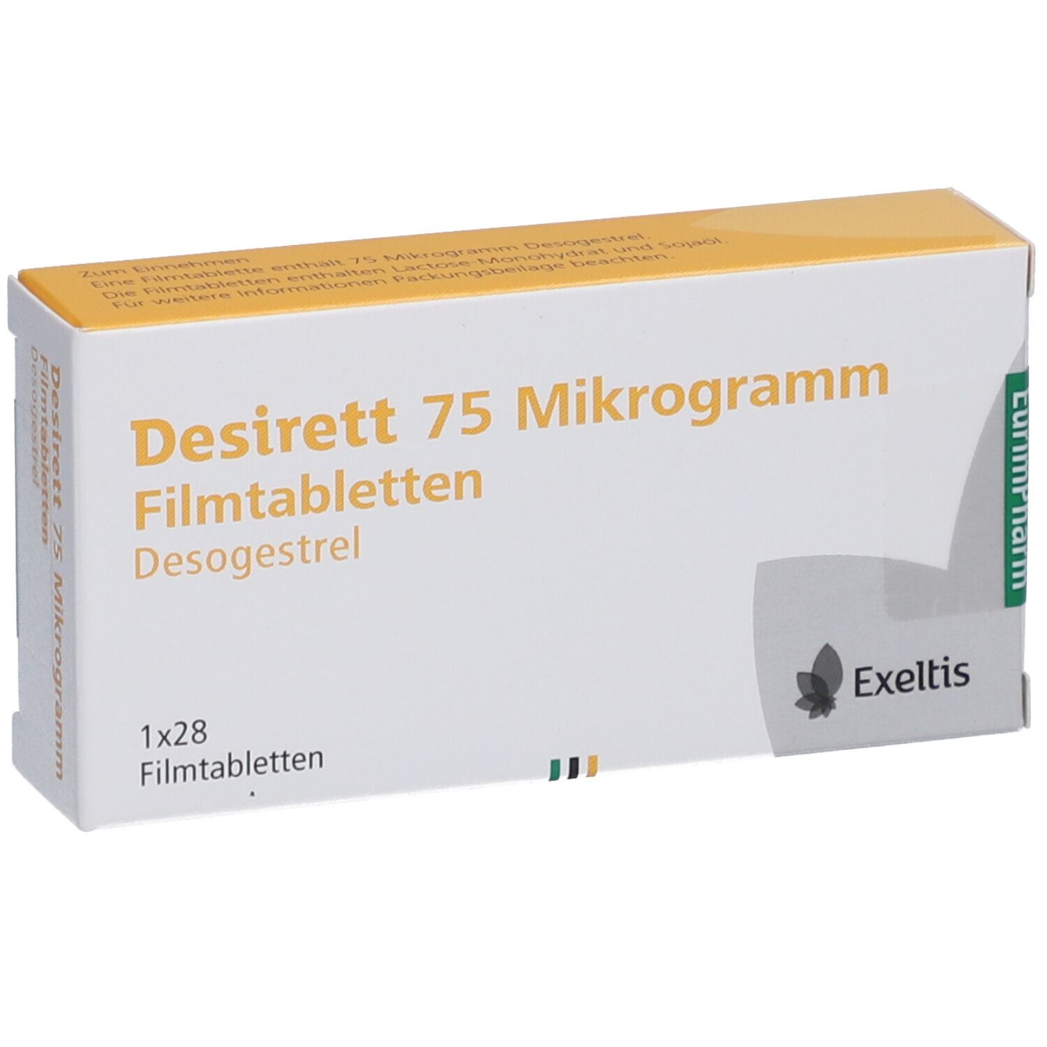 DESIRETT 75 Mikrogramm Filmtabletten