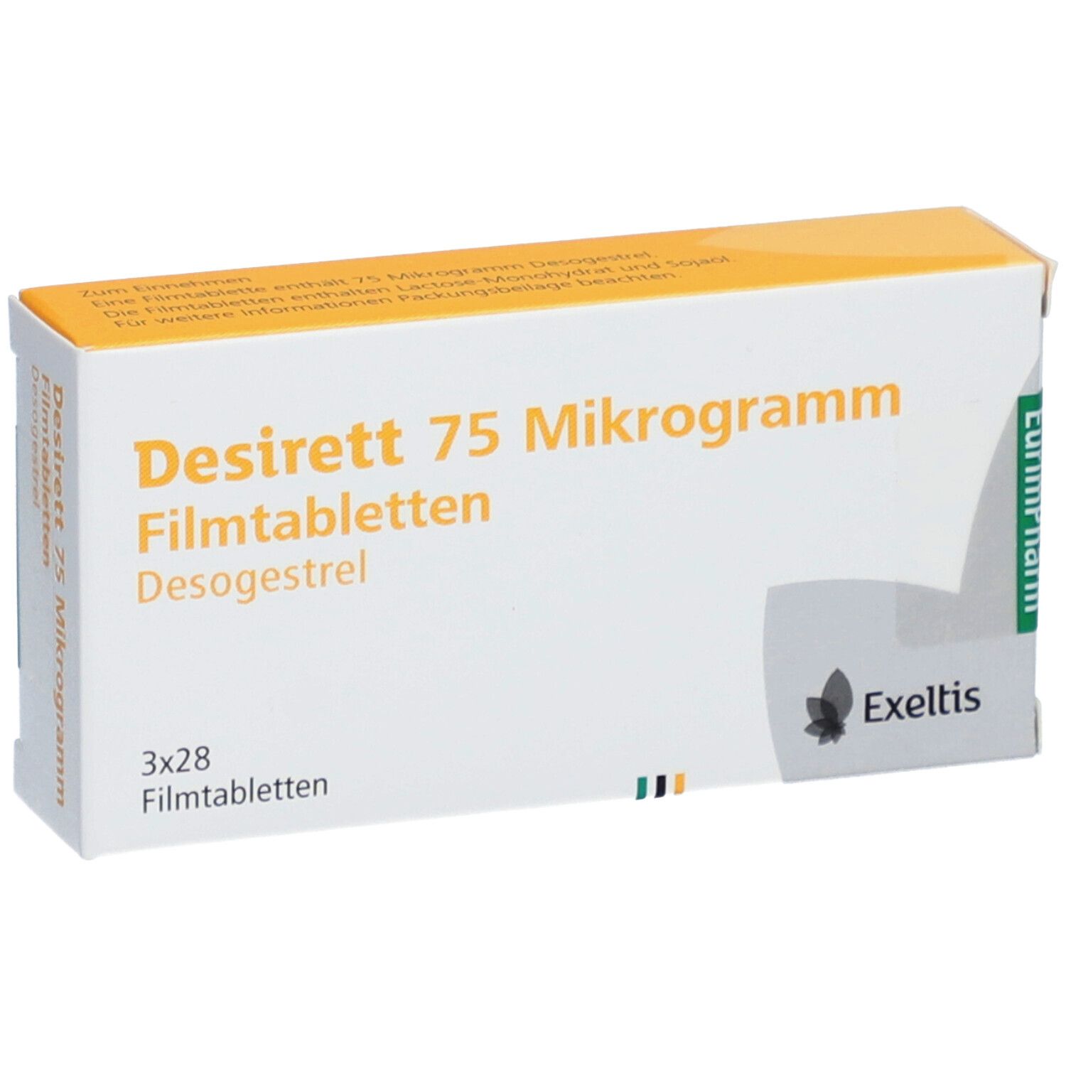 DESIRETT 75 Mikrogramm Filmtabletten
