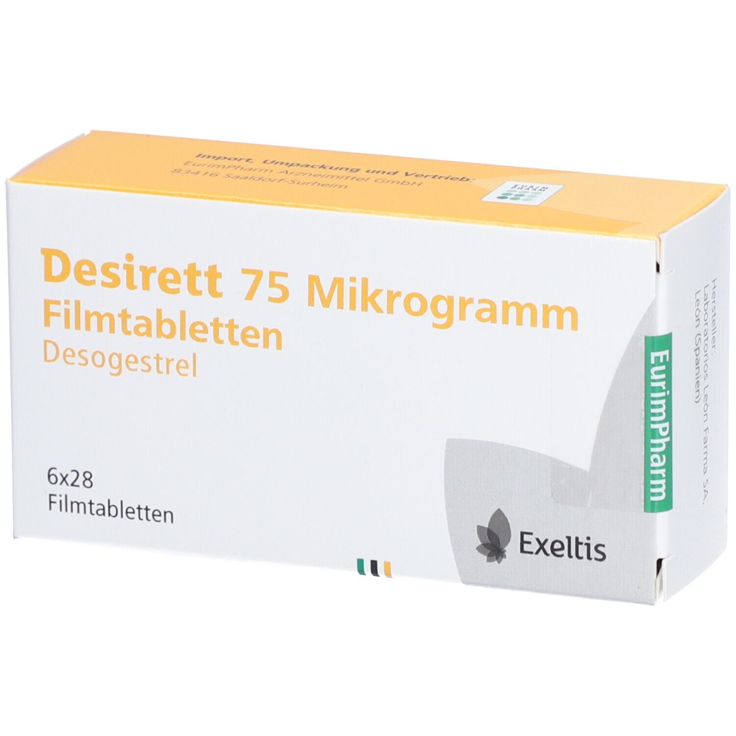 DESIRETT 75 Mikrogramm Filmtabletten