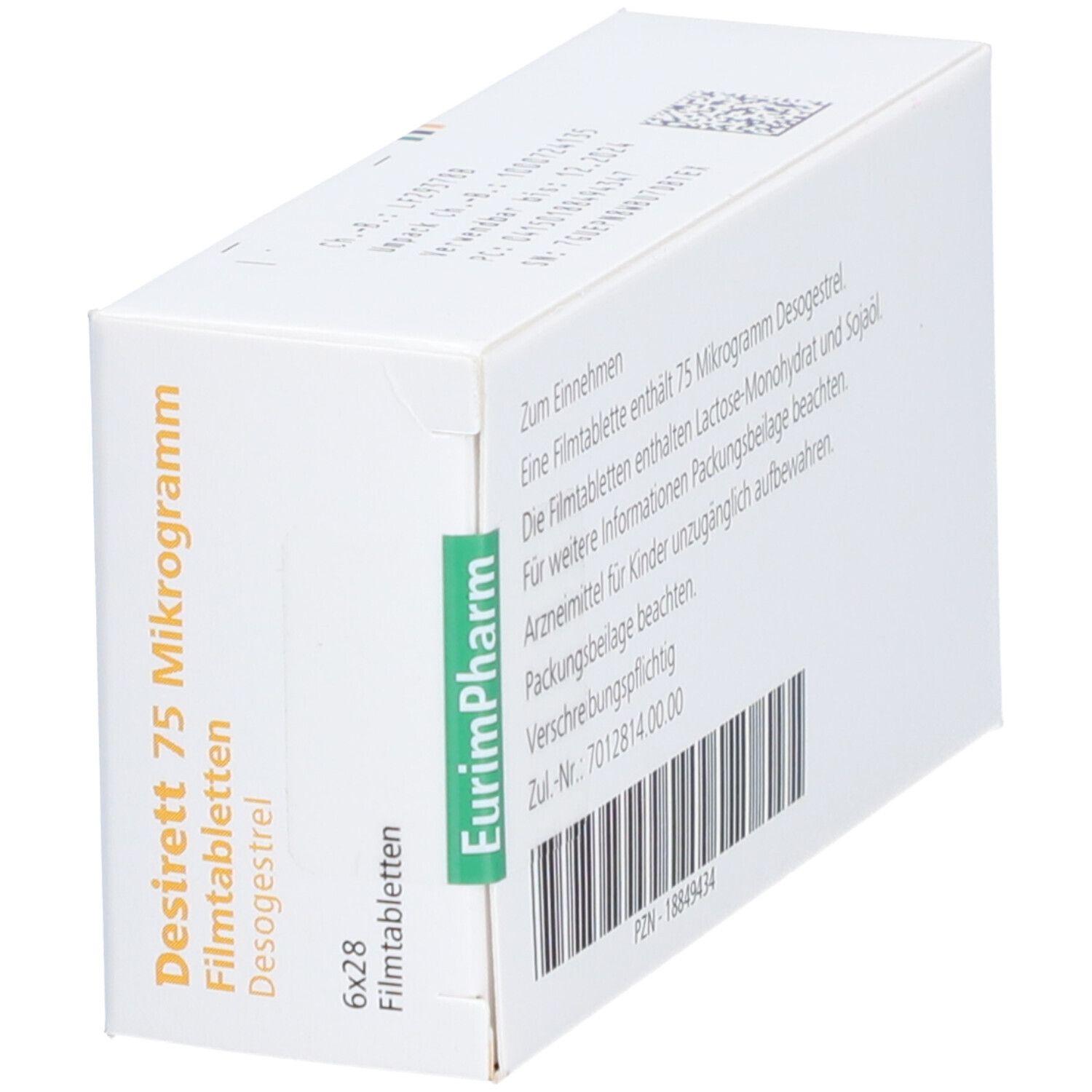 DESIRETT 75 Mikrogramm Filmtabletten