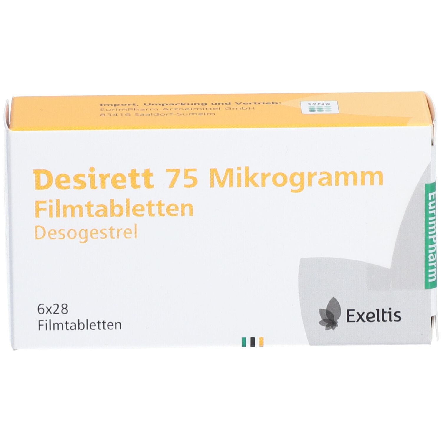 DESIRETT 75 Mikrogramm Filmtabletten