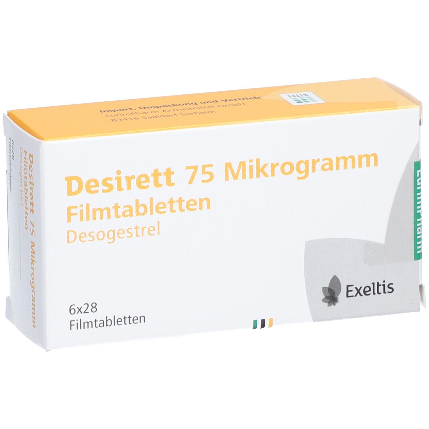 DESIRETT 75 Mikrogramm Filmtabletten