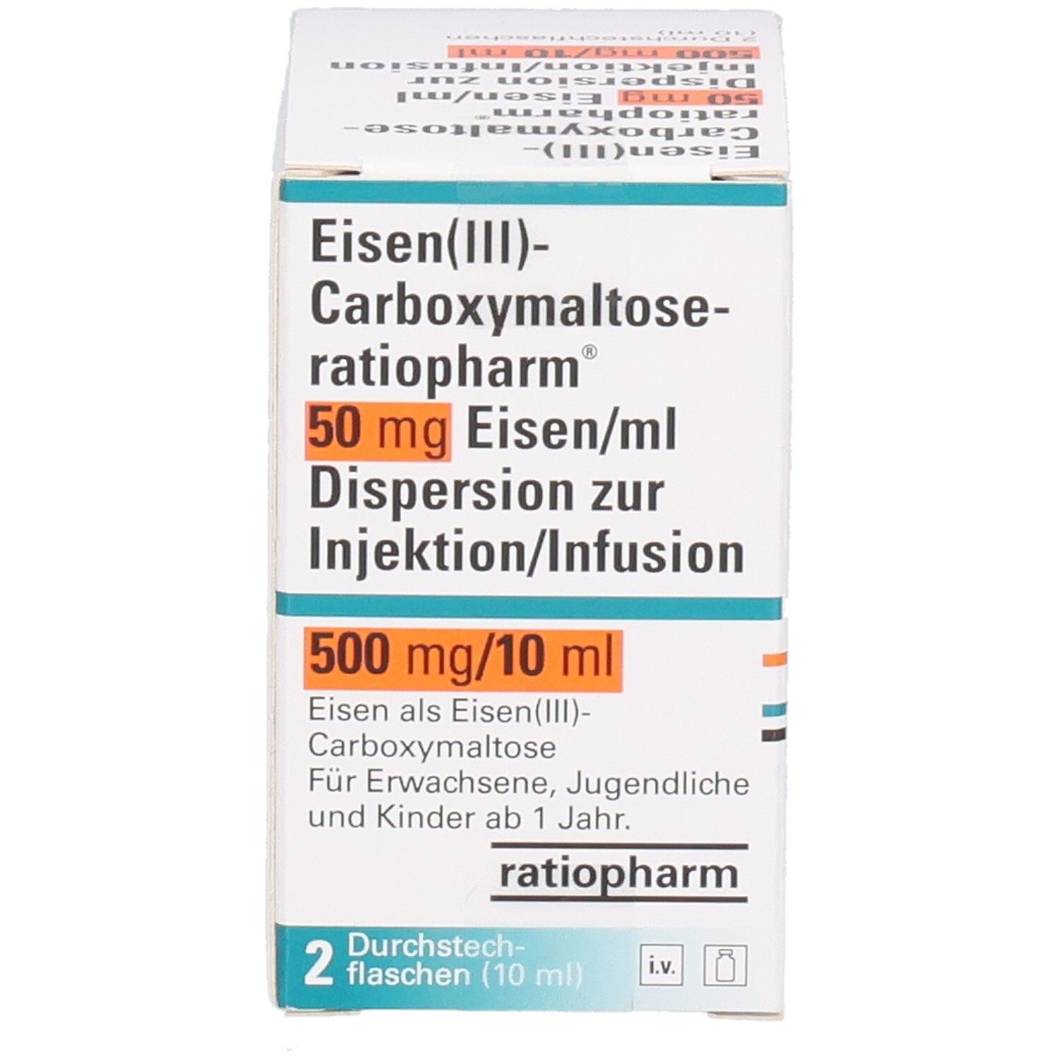 EISEN III-CARBOXYMALTOSE-ratio 50mg Eisen/ml 500mg