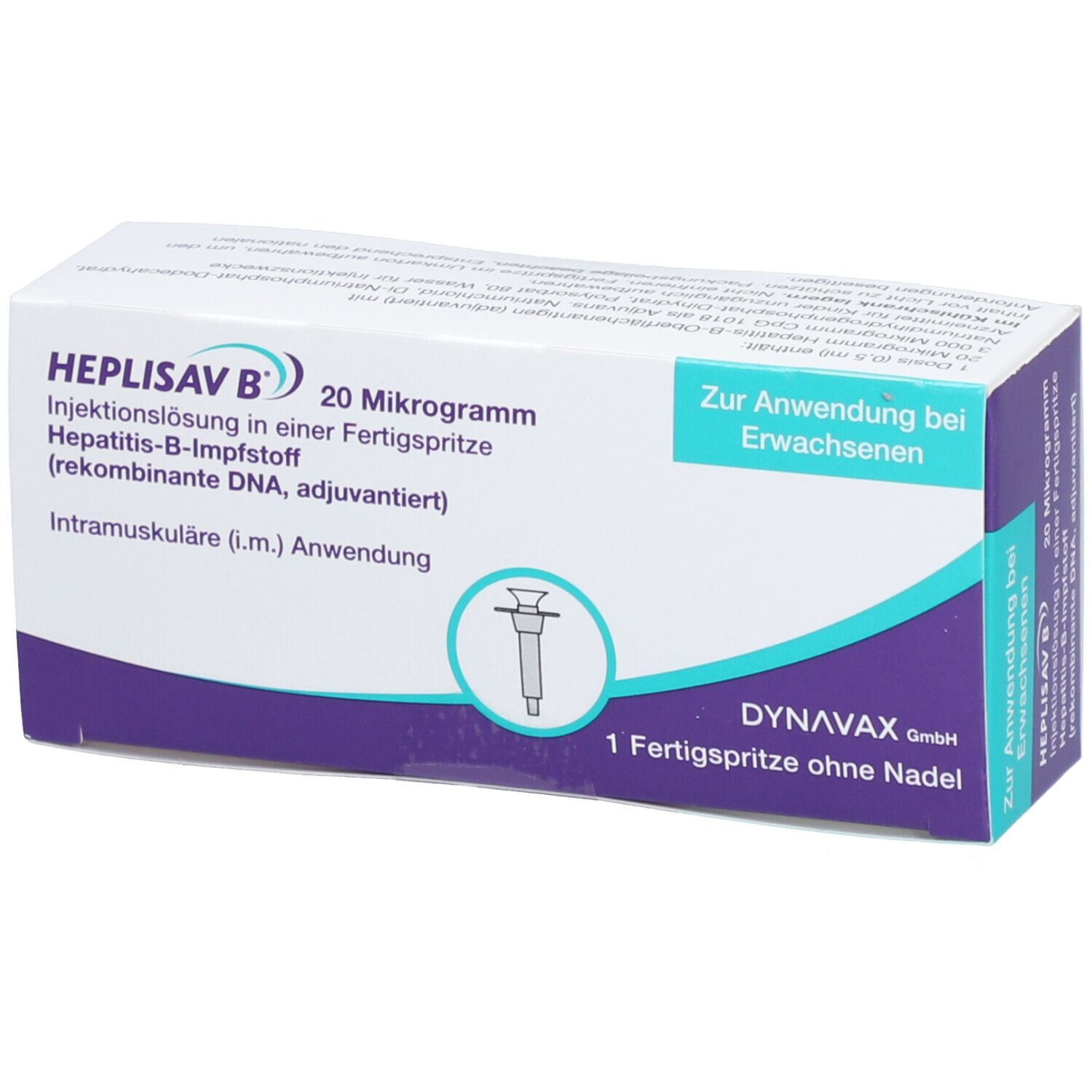 HEPLISAV B 20 Mikrogramm Inj.-Lösung Fertigspr. 1 St mit dem E-Rezept ...