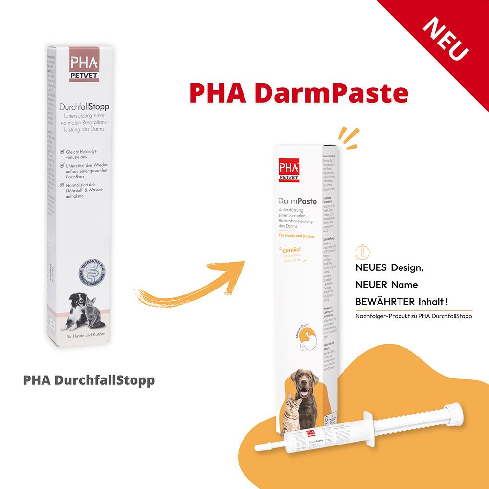 PHA DarmPaste f.Hunde/Katzen 15 ml Paste