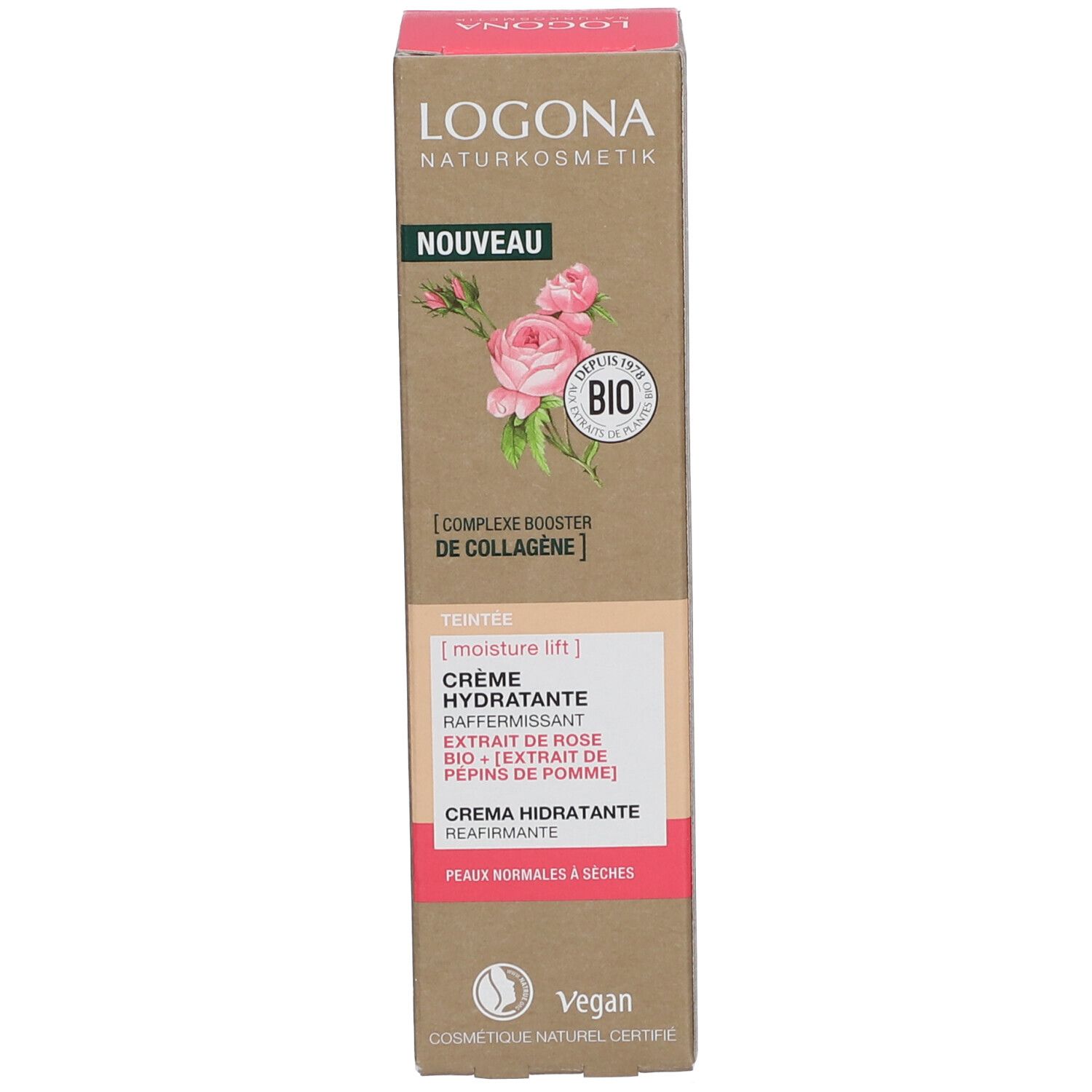 LOGONA Moisture Lift getönte Creme