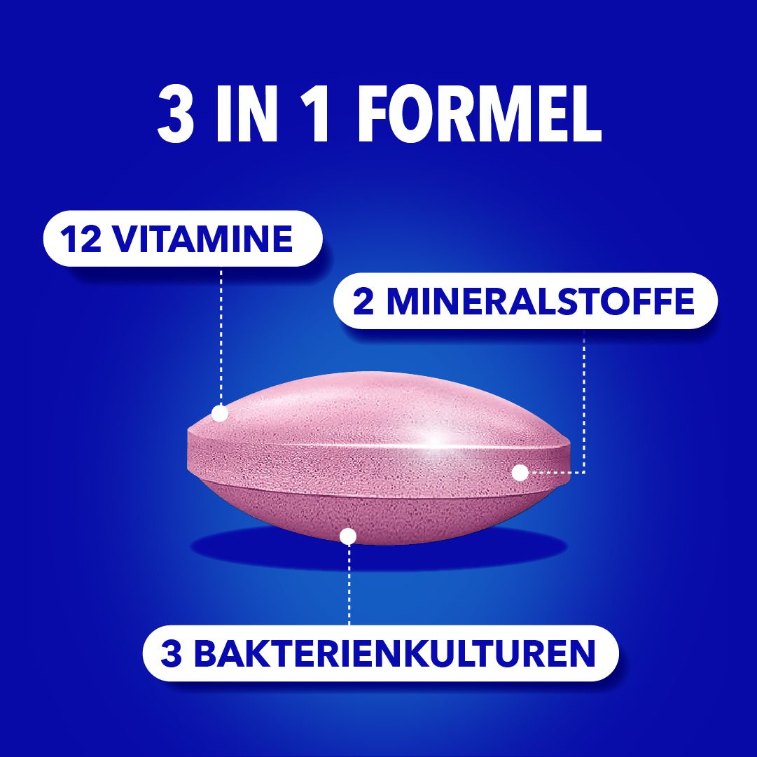 Bion3 Immun Junior, Immununterstützung für Kinder mit Vitamin D & C, Zink & Bakterienkulturen