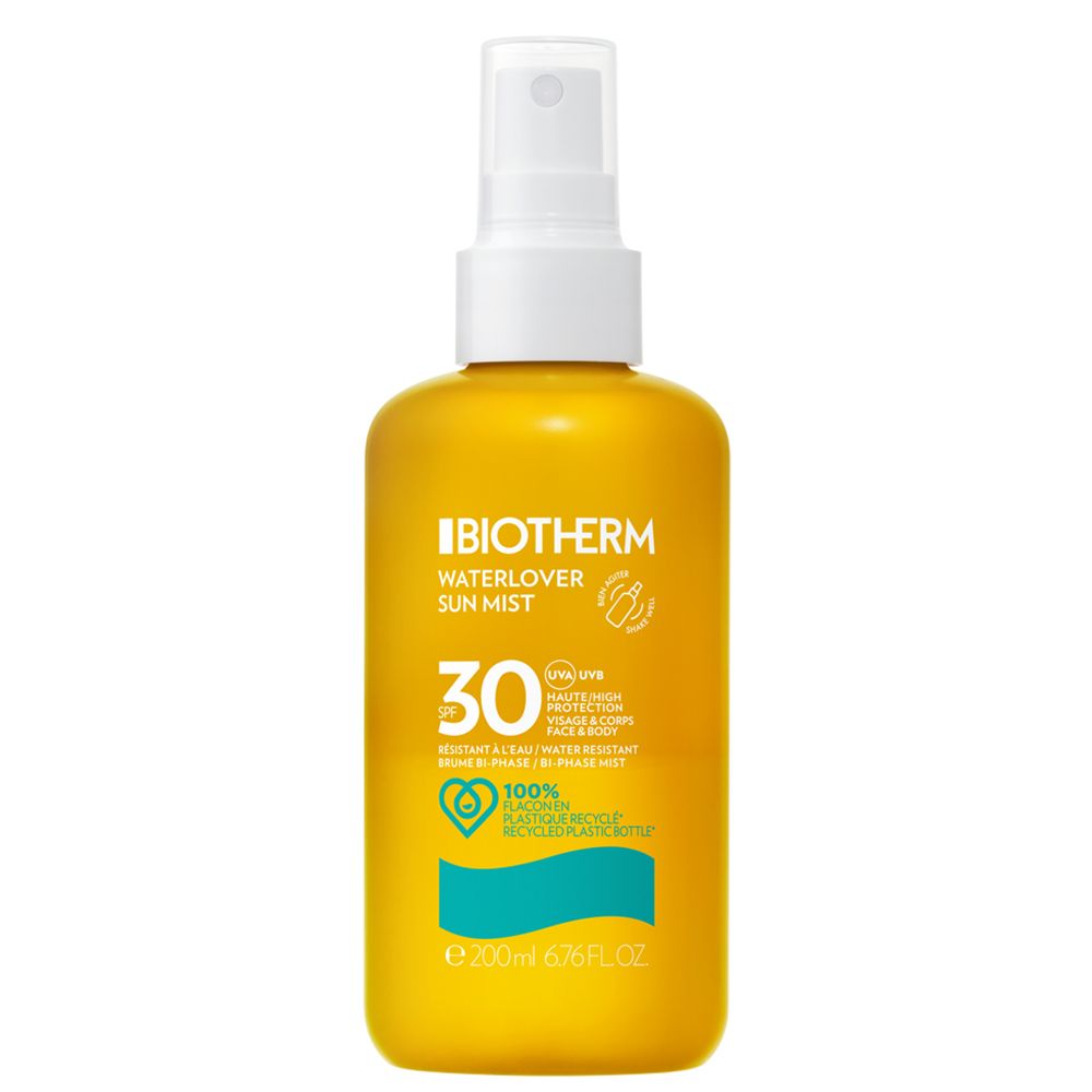 BIOTHERM Waterlover Transparentes Sonnenspray LSF30 - Jetzt 20% sparen mit Code "biotherm20"