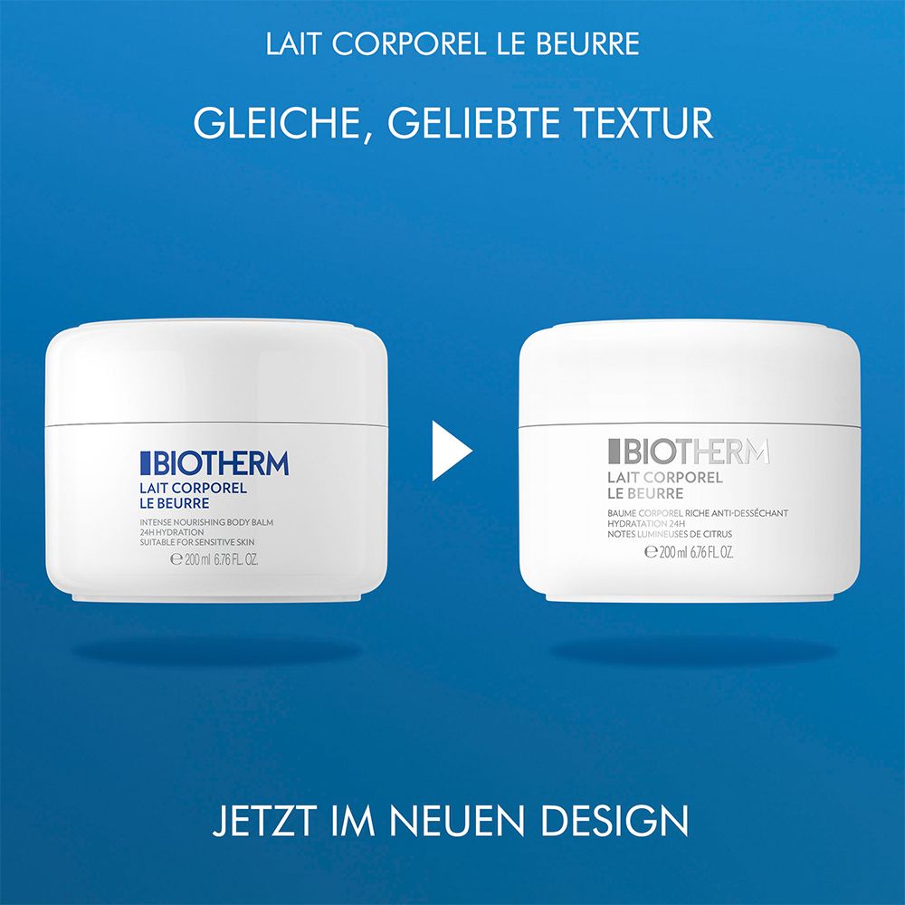 Biotherm Lait Corporel Le Beurre Körperbutter für trockene und sehr trockene Haut 200 ml