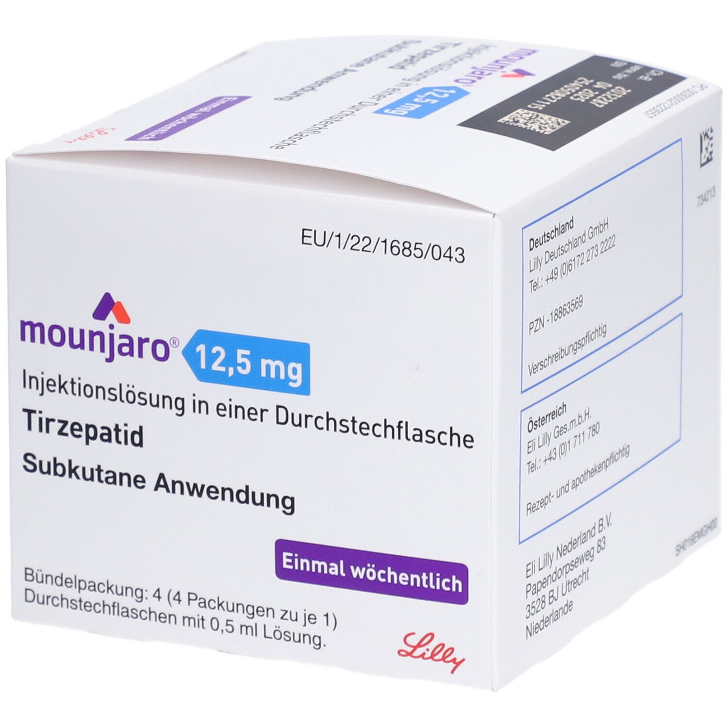 MOUNJARO 12,5 mg Injektionslösung i.e.Dsfl.