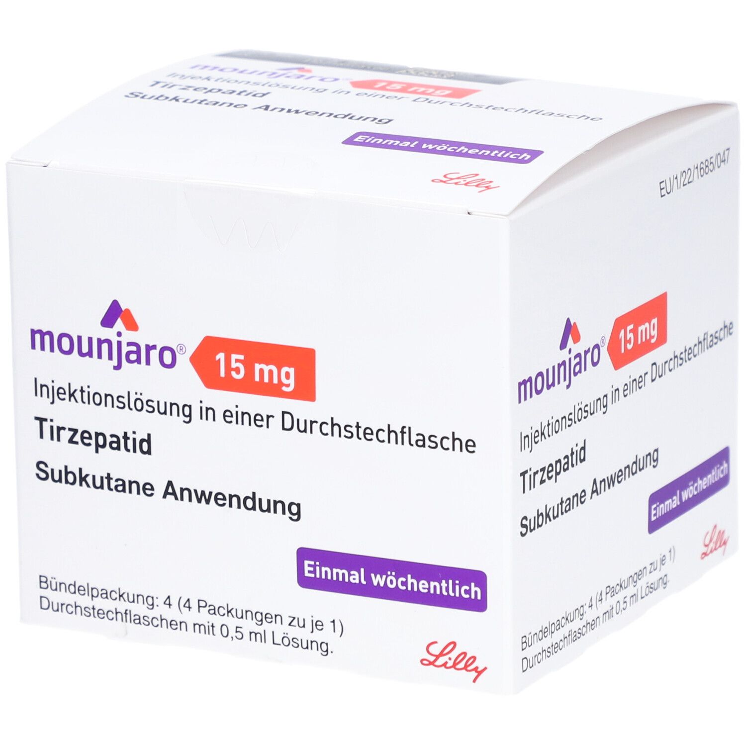 MOUNJARO 15 mg Injektionslösung i.e.Dsfl. 4 St mit dem E-Rezept kaufen ...