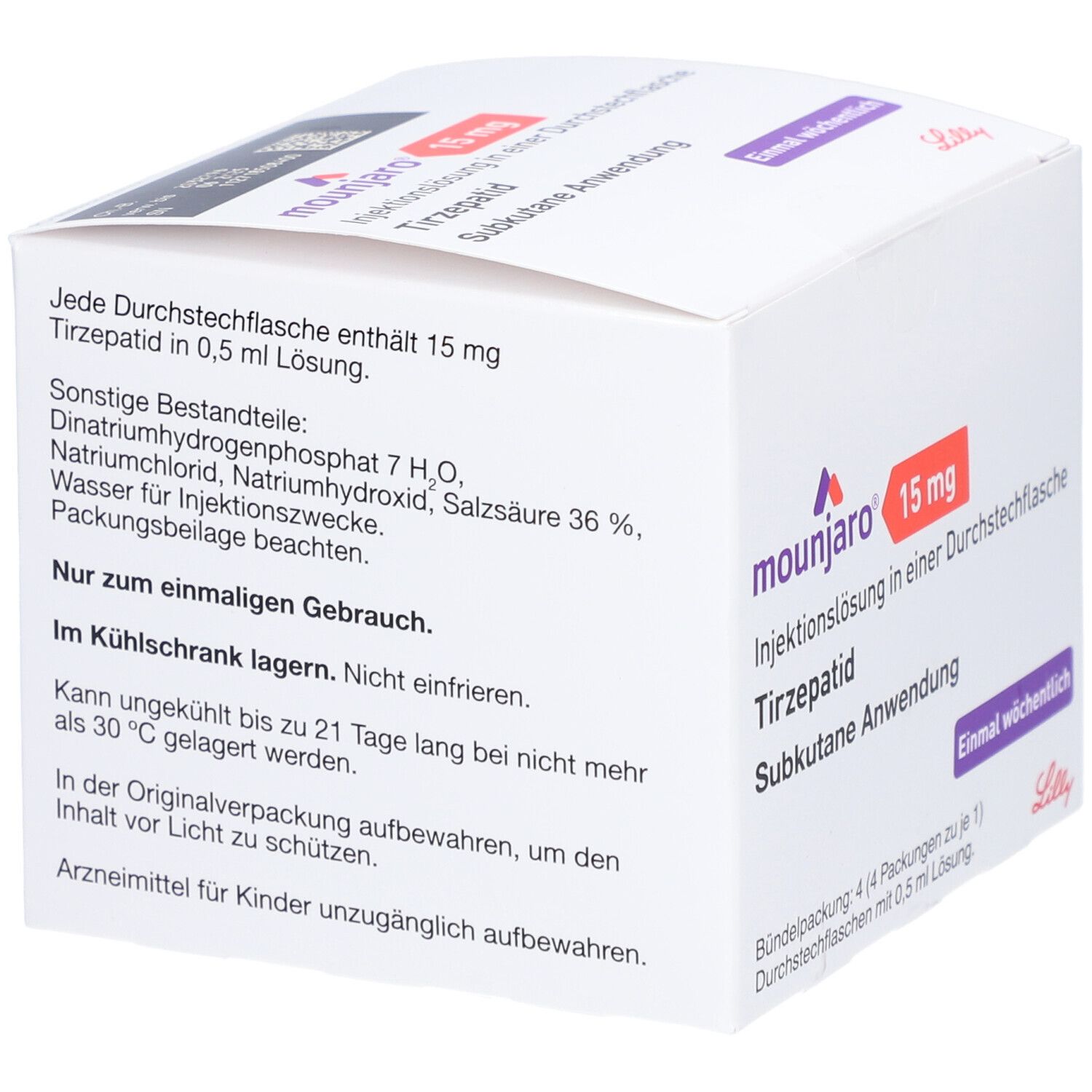 MOUNJARO 15 mg Injektionslösung i.e.Dsfl.