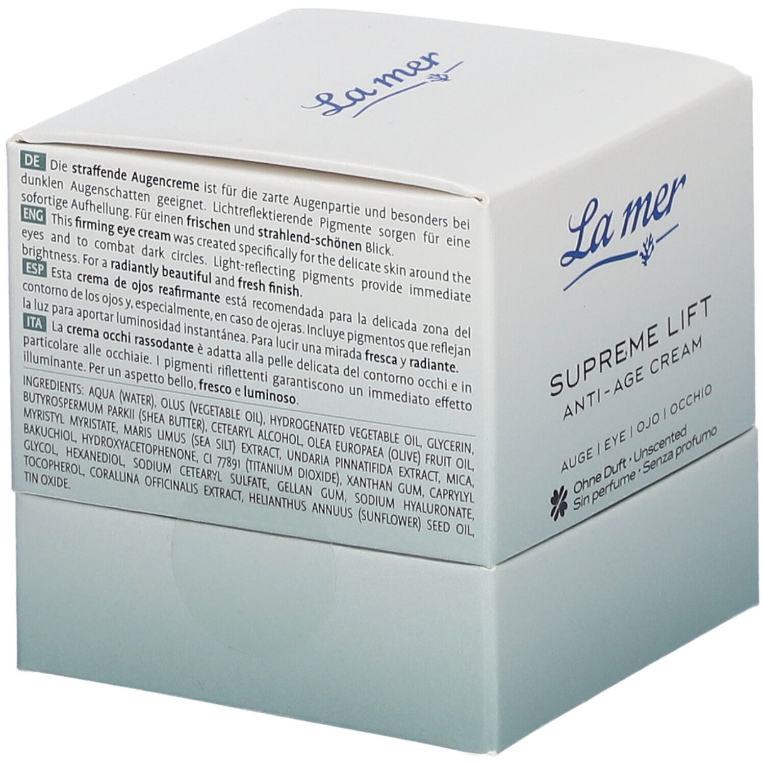 LA MER Supreme Lift Anti-Age Augencreme o.Parfum 15 ml Creme