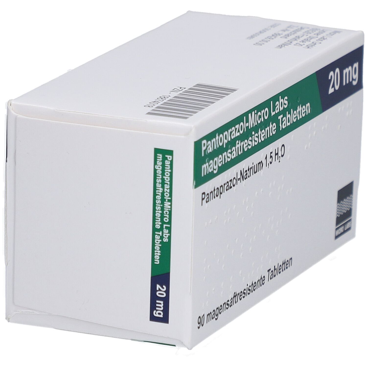 PANTOPRAZOL-Micro Labs 20 mg magensaftr.Tabletten