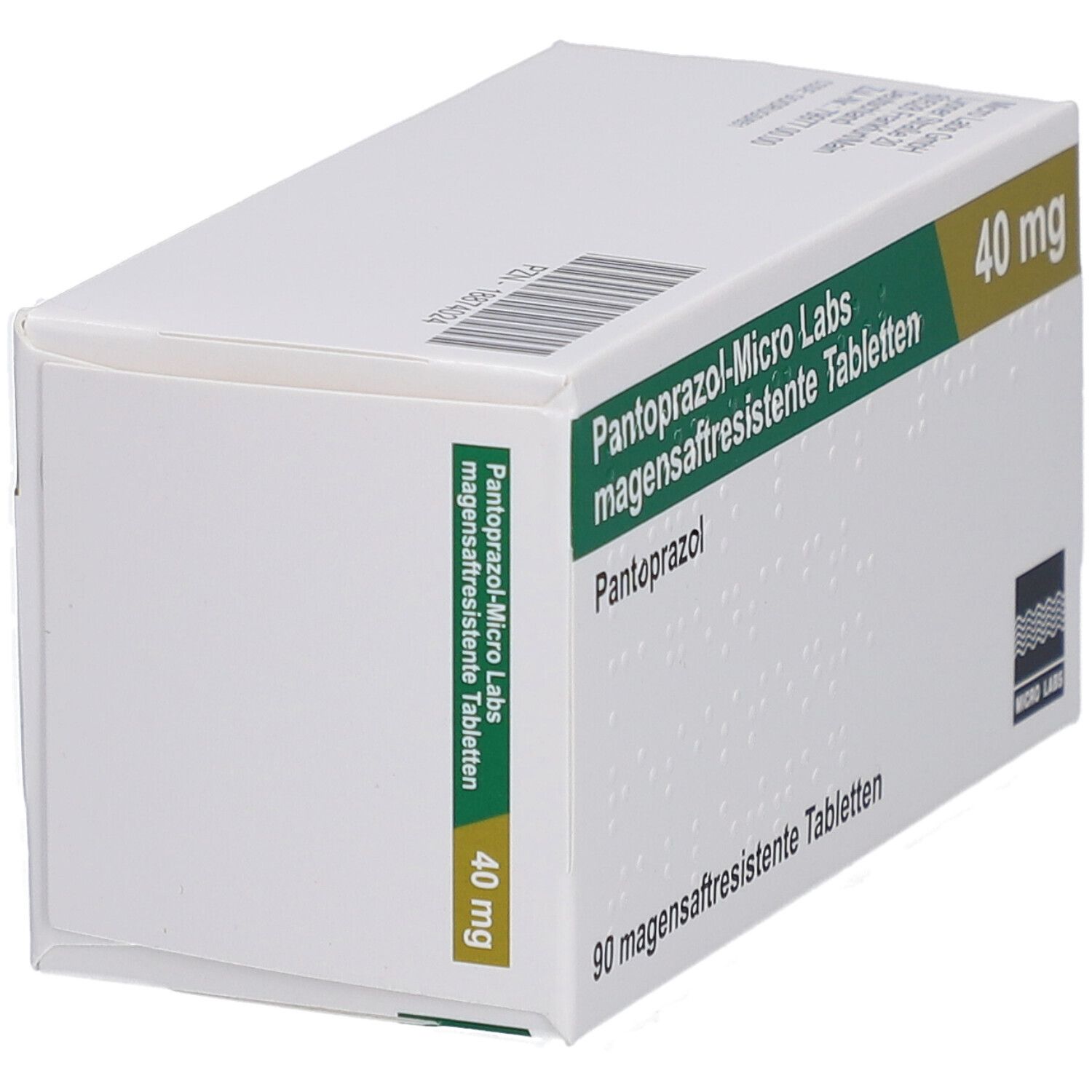 PANTOPRAZOL-Micro Labs 40 mg magensaftr.Tabletten