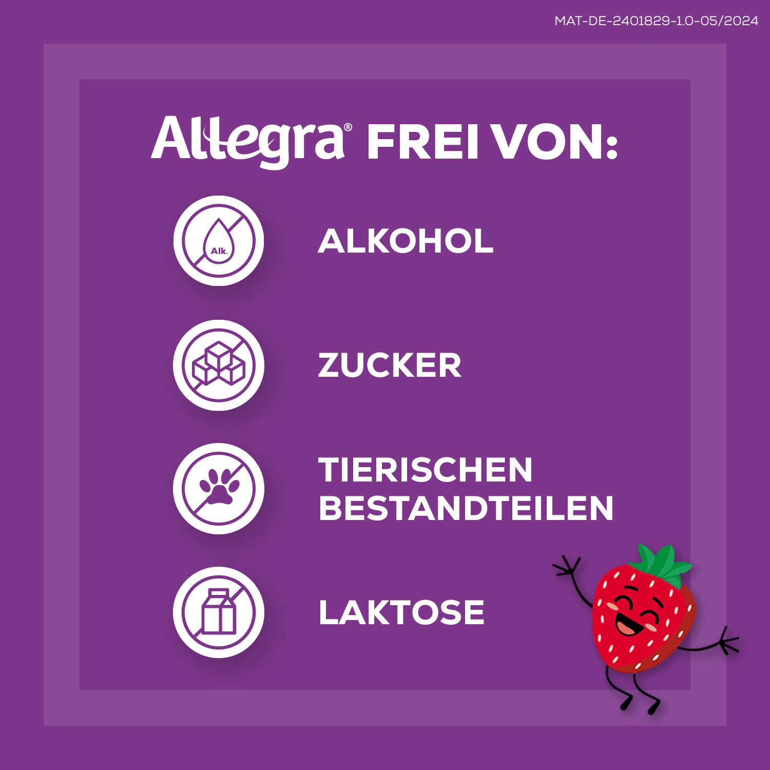 Allegra® Allergietabletten für Kinder – Schmelztabletten, 20 St.