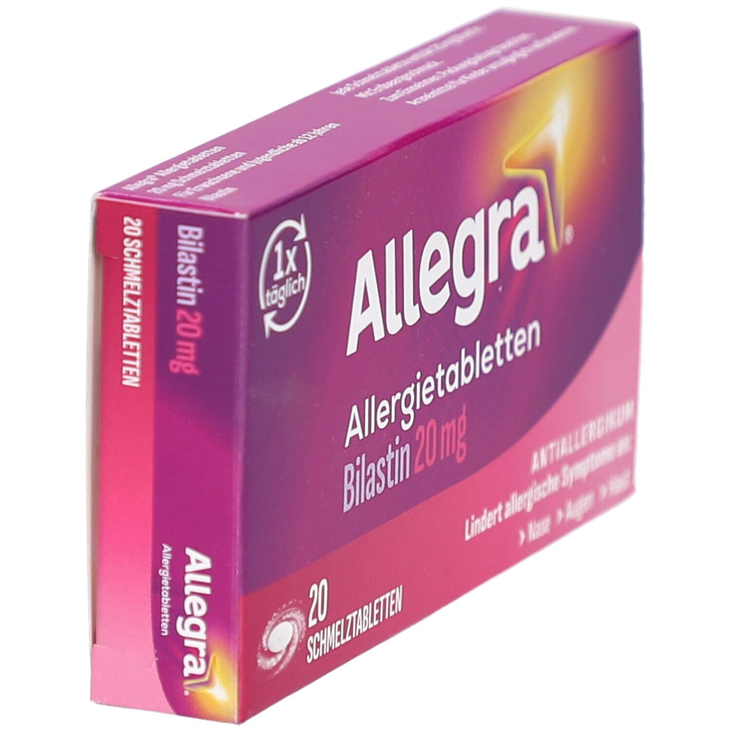 Allegra® Allergietabletten 20 St - Shop Apotheke