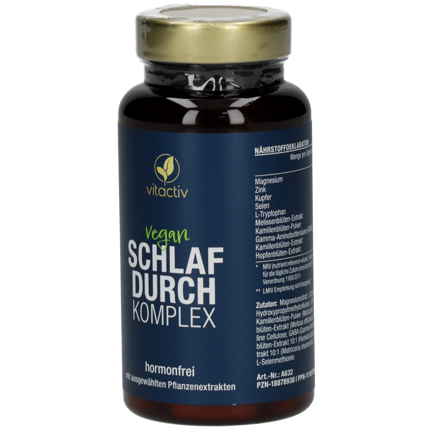 Vitactiv - SCHLAFDURCH KOMPLEX – Hormonfrei