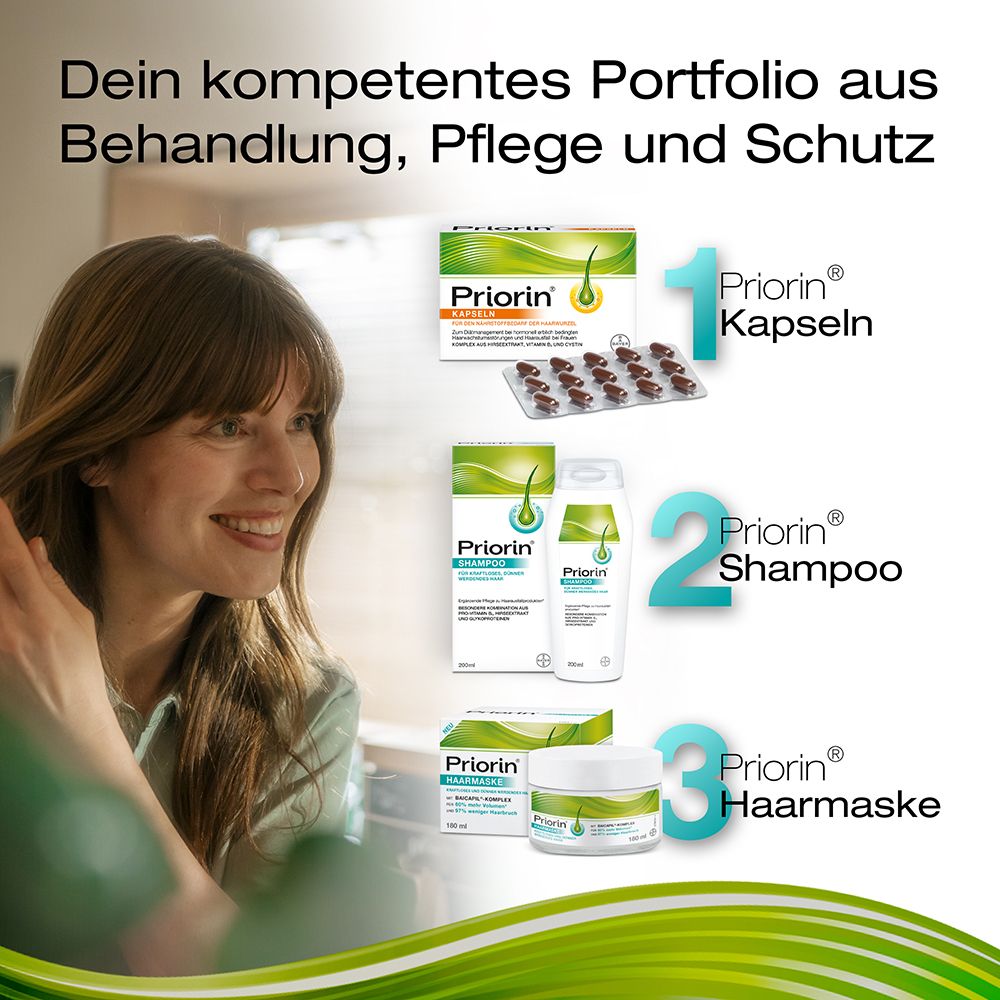 Priorin® Haarmaske – die Aufbaukur für deine Haare