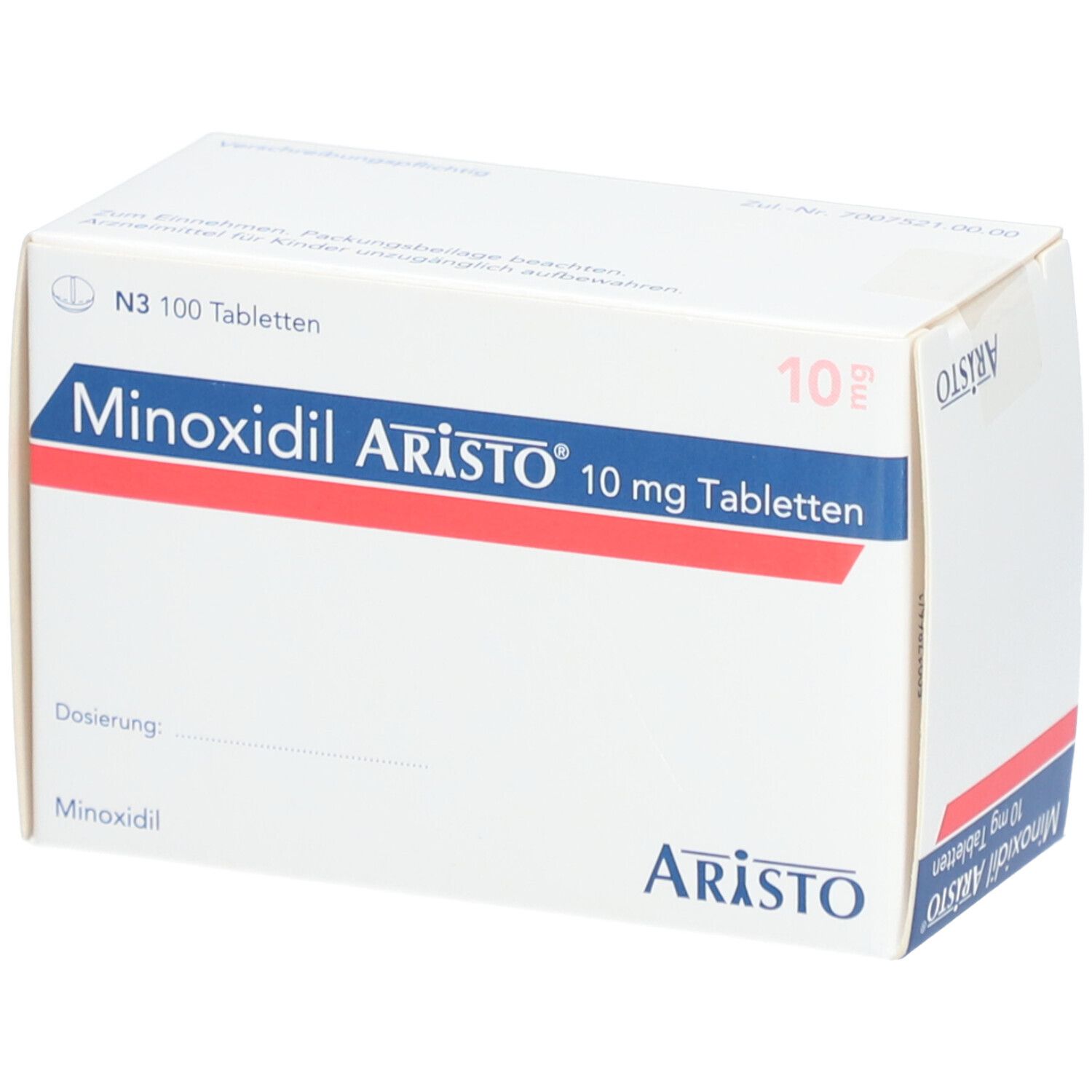 Minoxidil Aristo 10 mg Tabletten 100 St