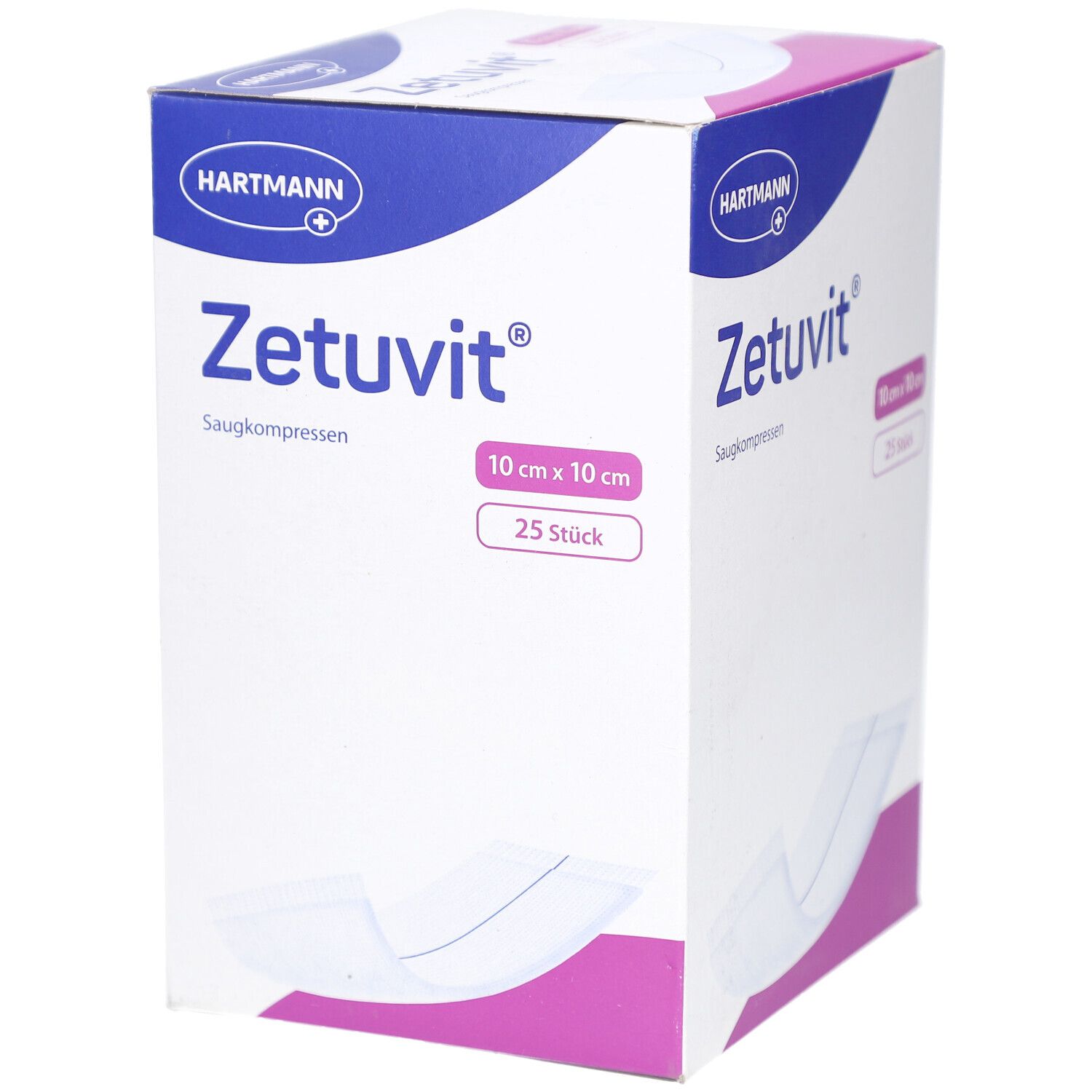 Hartmann Zetuvit® Saugkompressen 10 cm x 10 cm