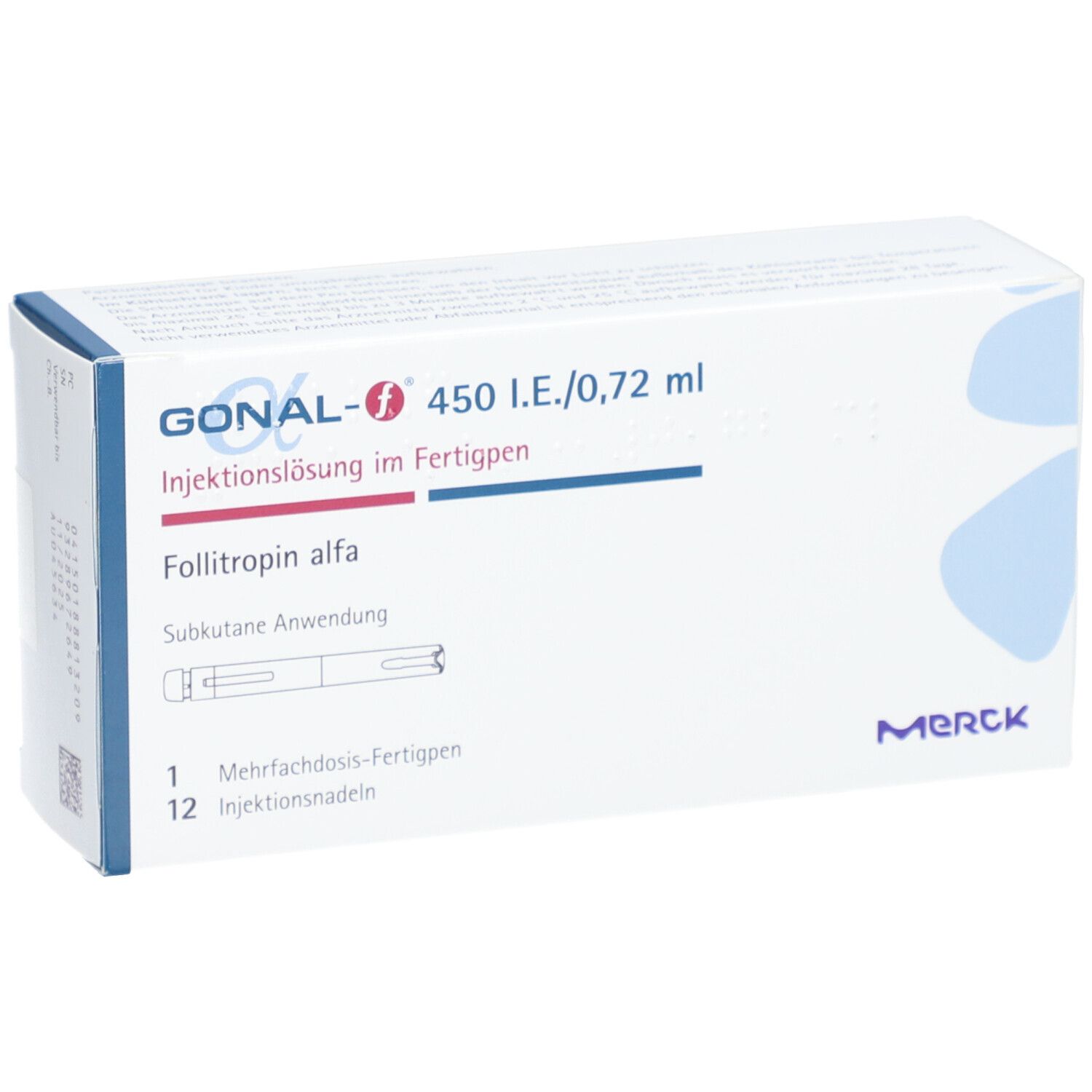GONAL-f 450 I.E./0,72 ml 33 Mikr./0,72ml Fertigpen