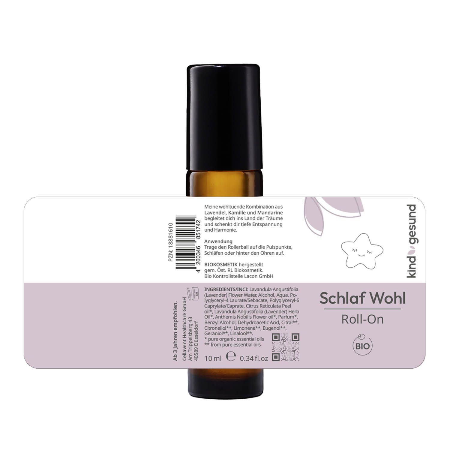 Bio-Schlaf Wohl Roll-on 10 ml Öl