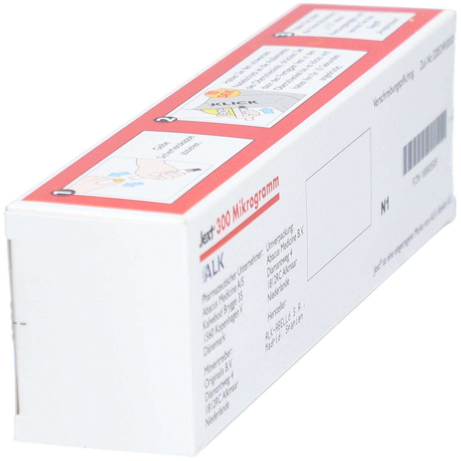 JEXT 300 Mikrogramm Inj.-Lsg.in einem Fertigpen