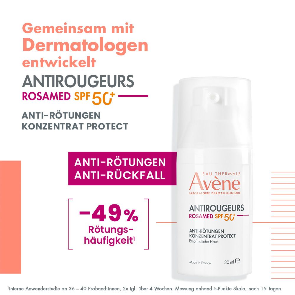 Antirougeurs Rosamed SPF50+ Anti-Rötungen Konzentrat Protect