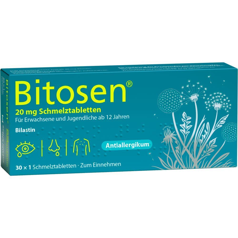 Bitosen® 20 mg Schmelztabletten