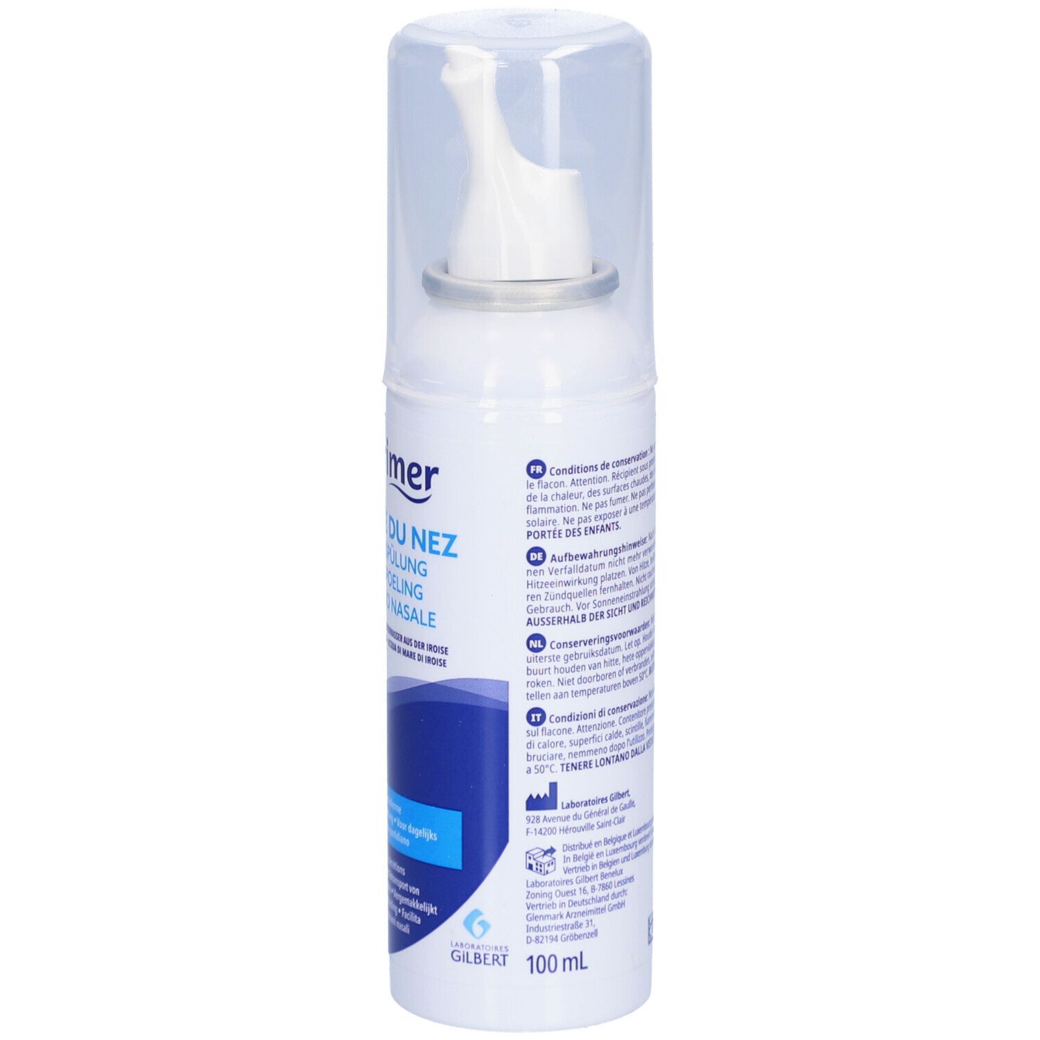 Laboratoires Gilbert & Marimer Meerwasser Nasenspray isotonisch