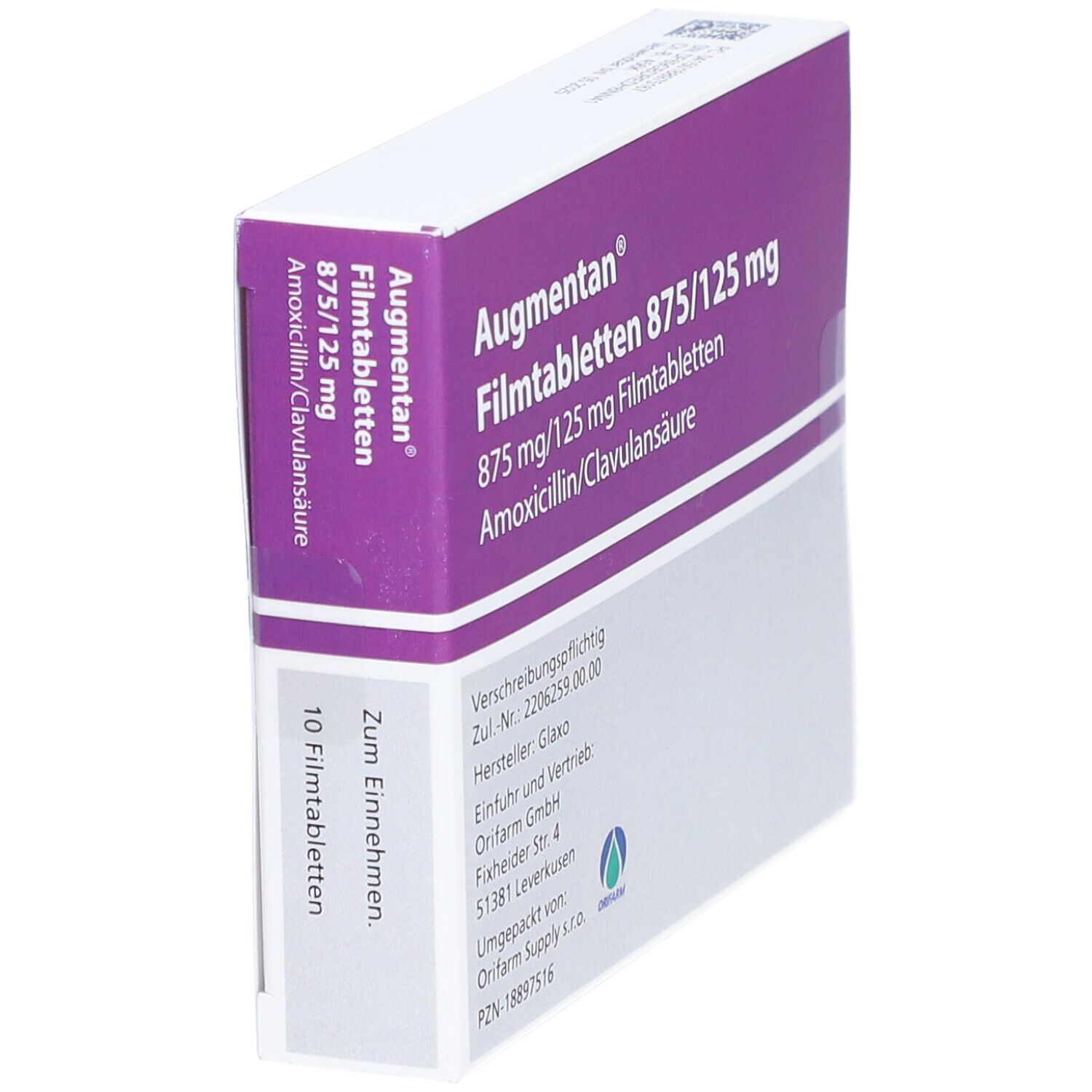 AUGMENTAN Filmtabletten 875/125 mg
