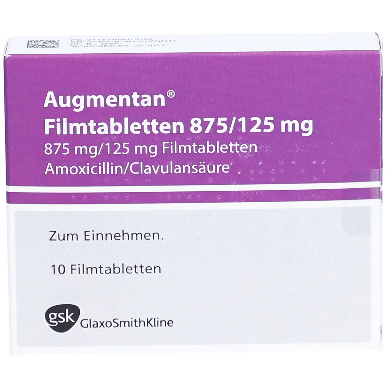 AUGMENTAN Filmtabletten 875/125 mg
