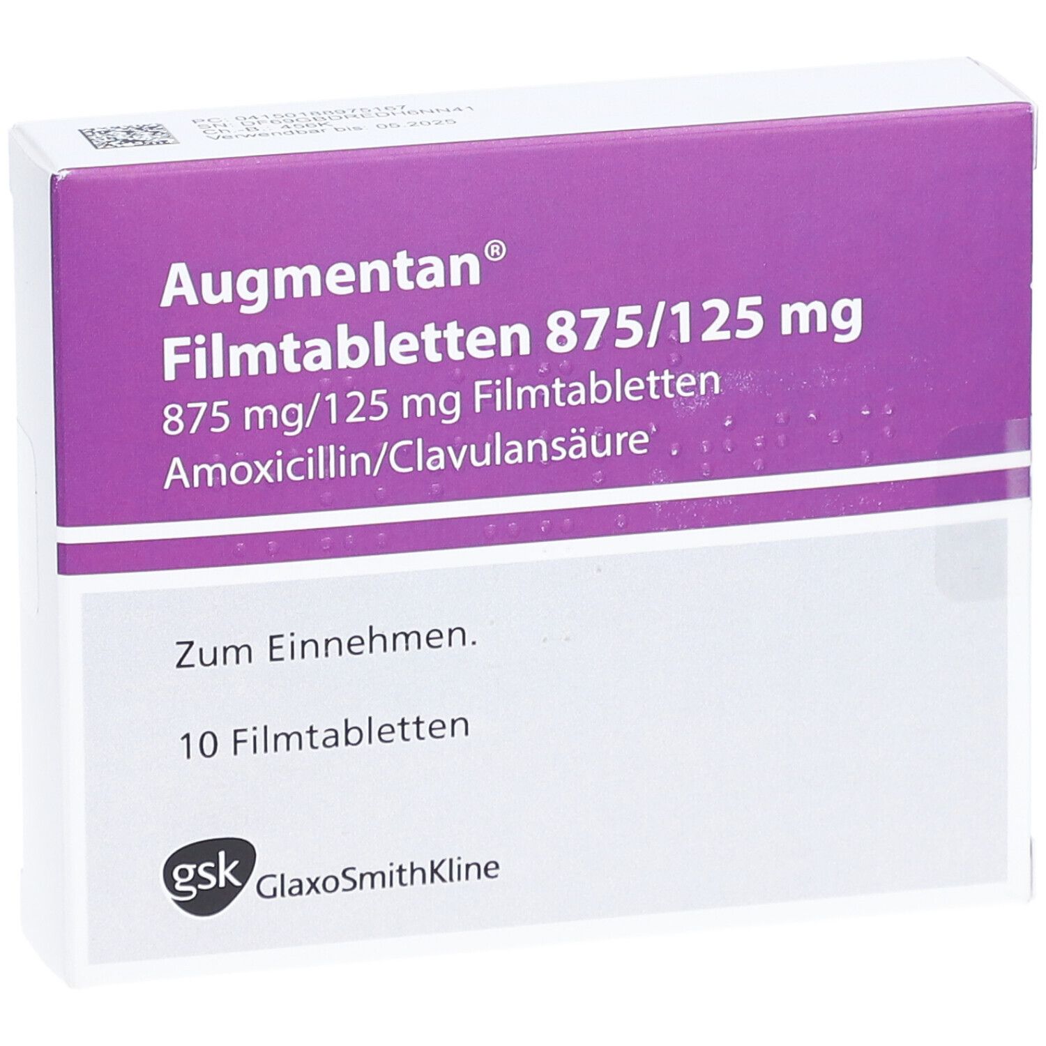 AUGMENTAN Filmtabletten 875/125 mg