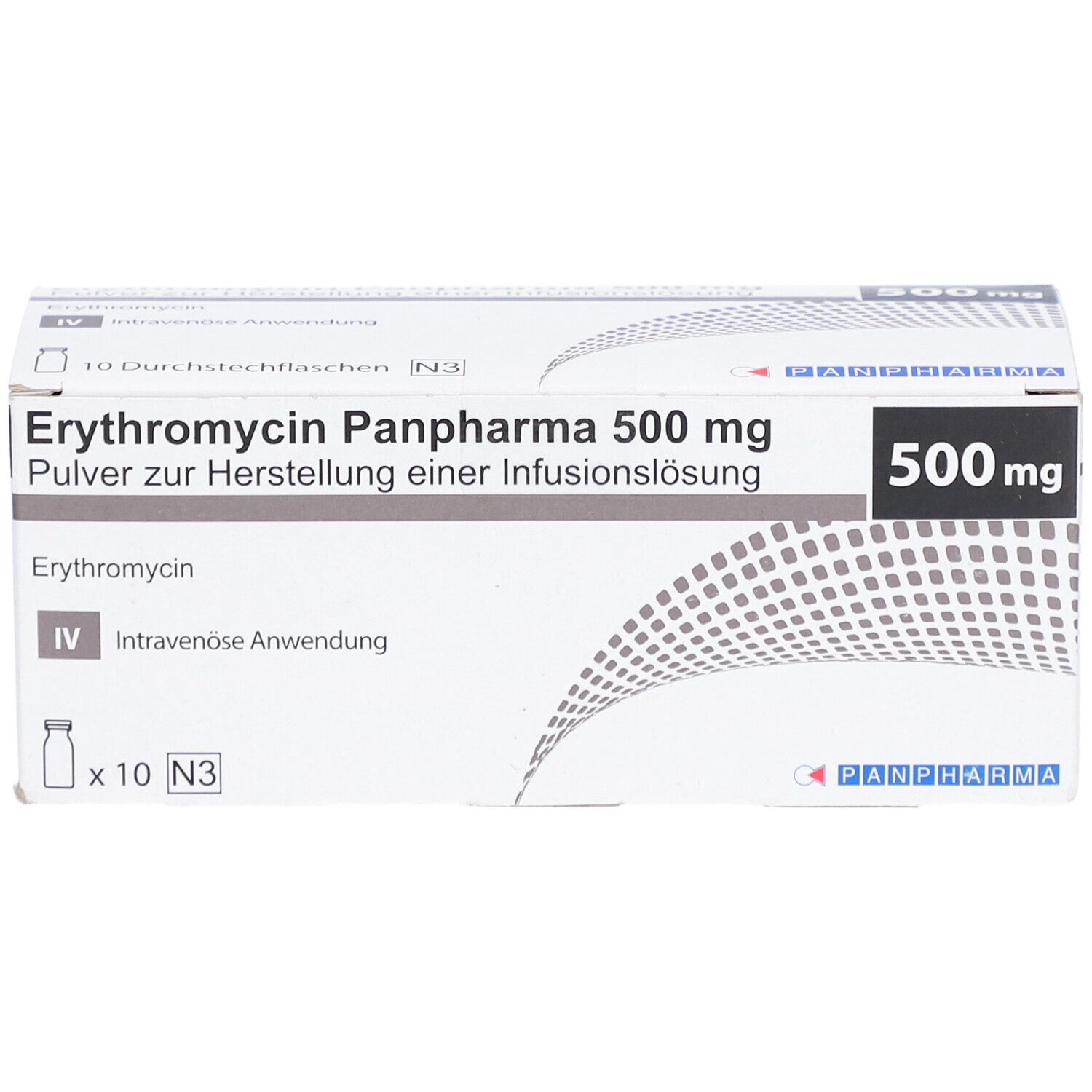 ERYTHROMYCIN PANPHARMA 500 mg P.z.H.e.Inf.-Lsg.