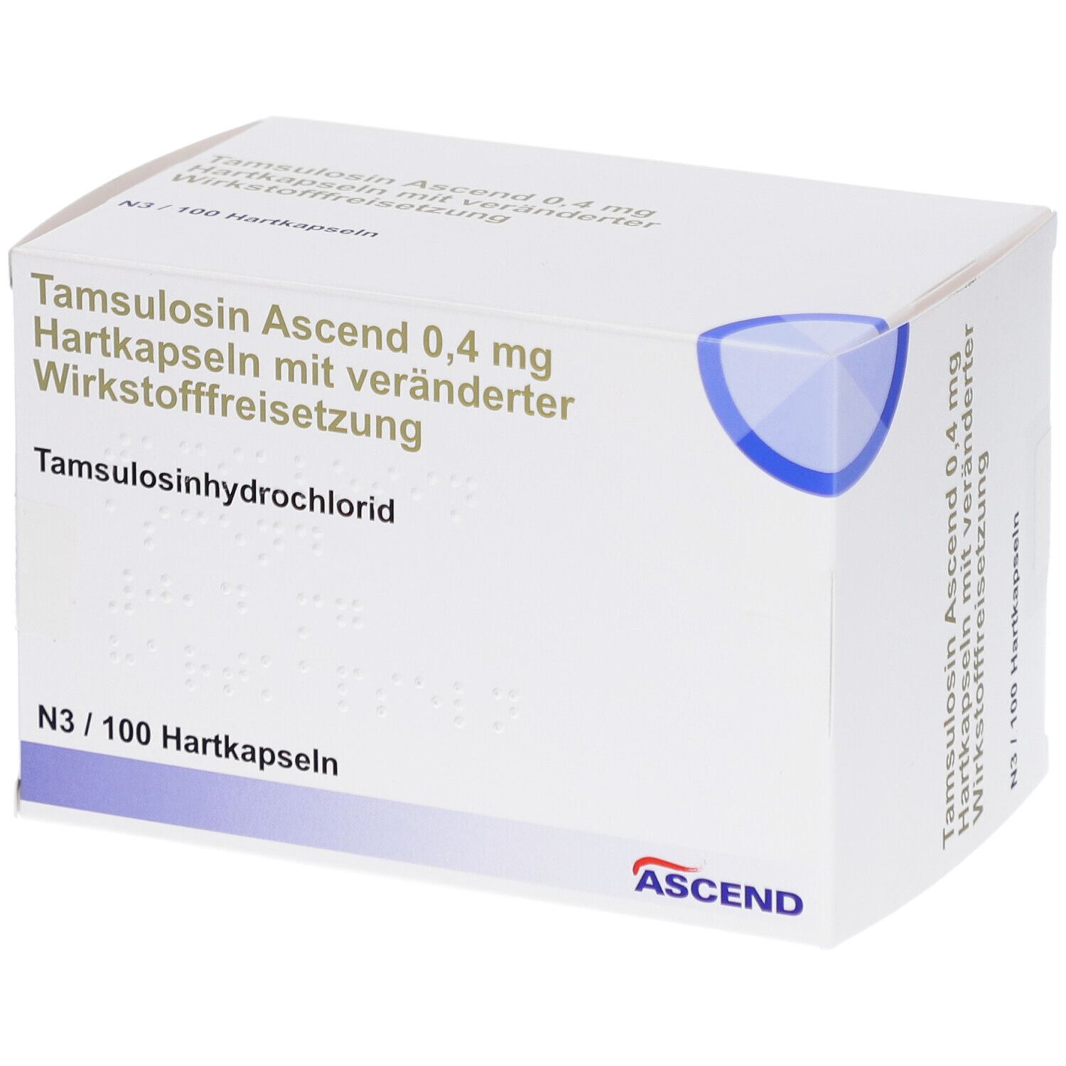 TAMSULOSIN Ascend 0,4 mg Hartk.m.verä.Wst.-Frs.