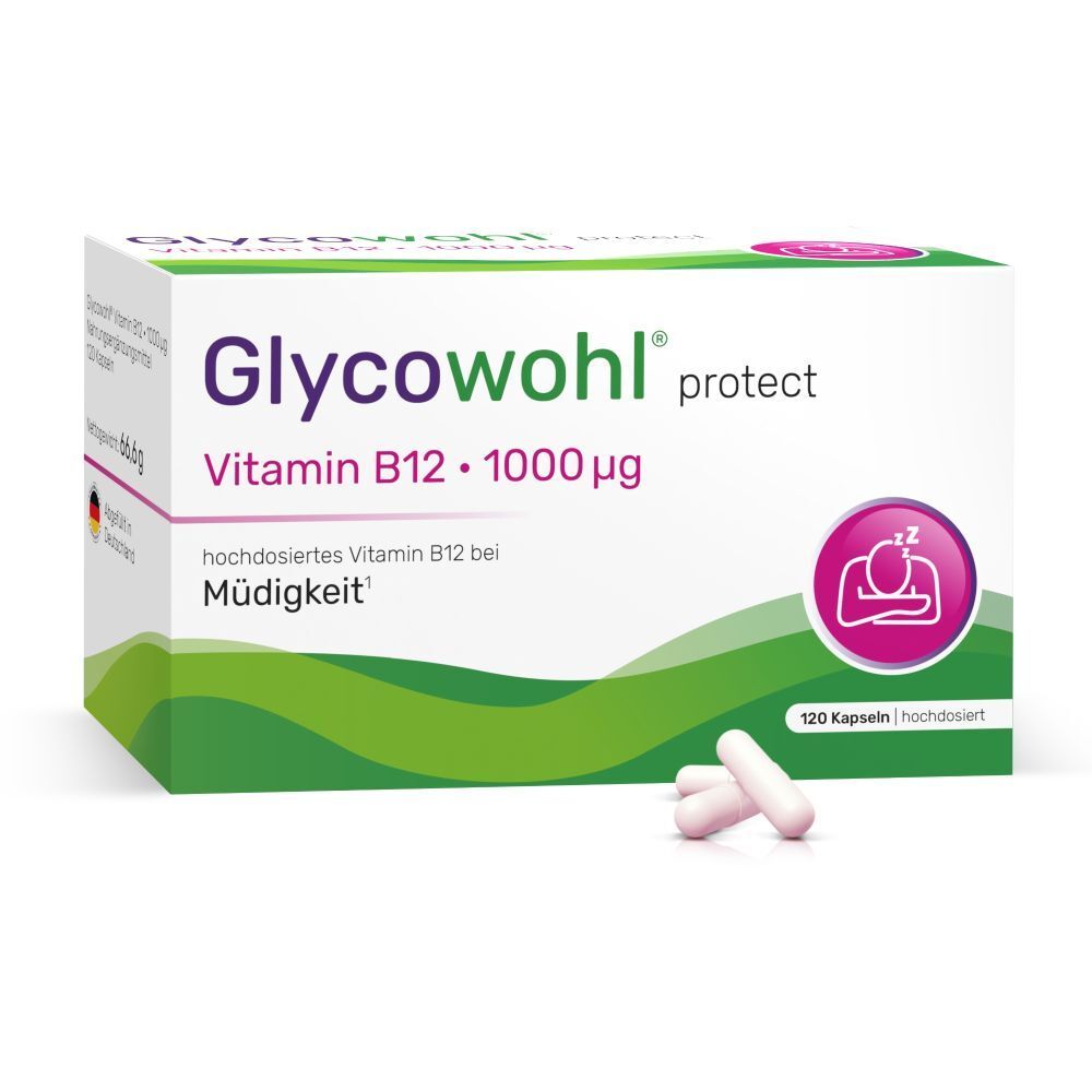 Glycowohl® Vitamin B12 1000 μg bei Müdigkeit und Erschöpfung