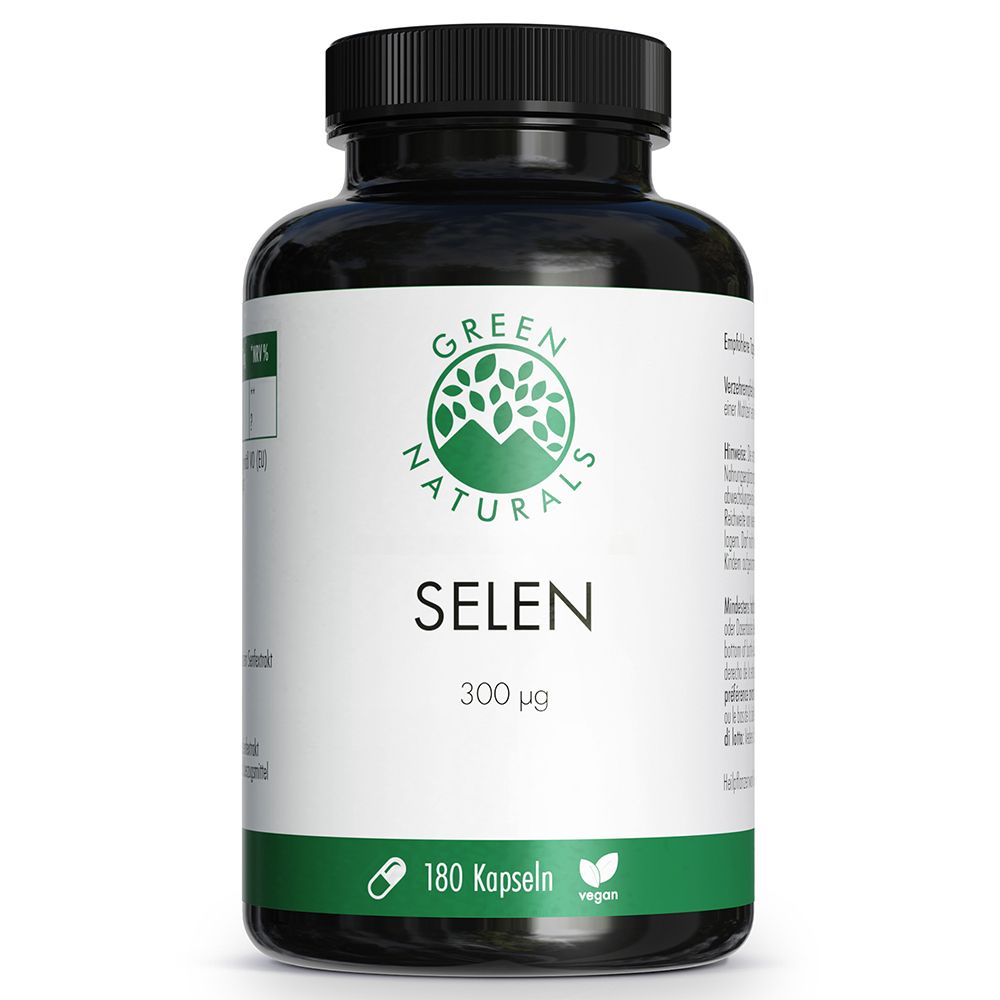 GREEN NATURALS Selen 300 µg