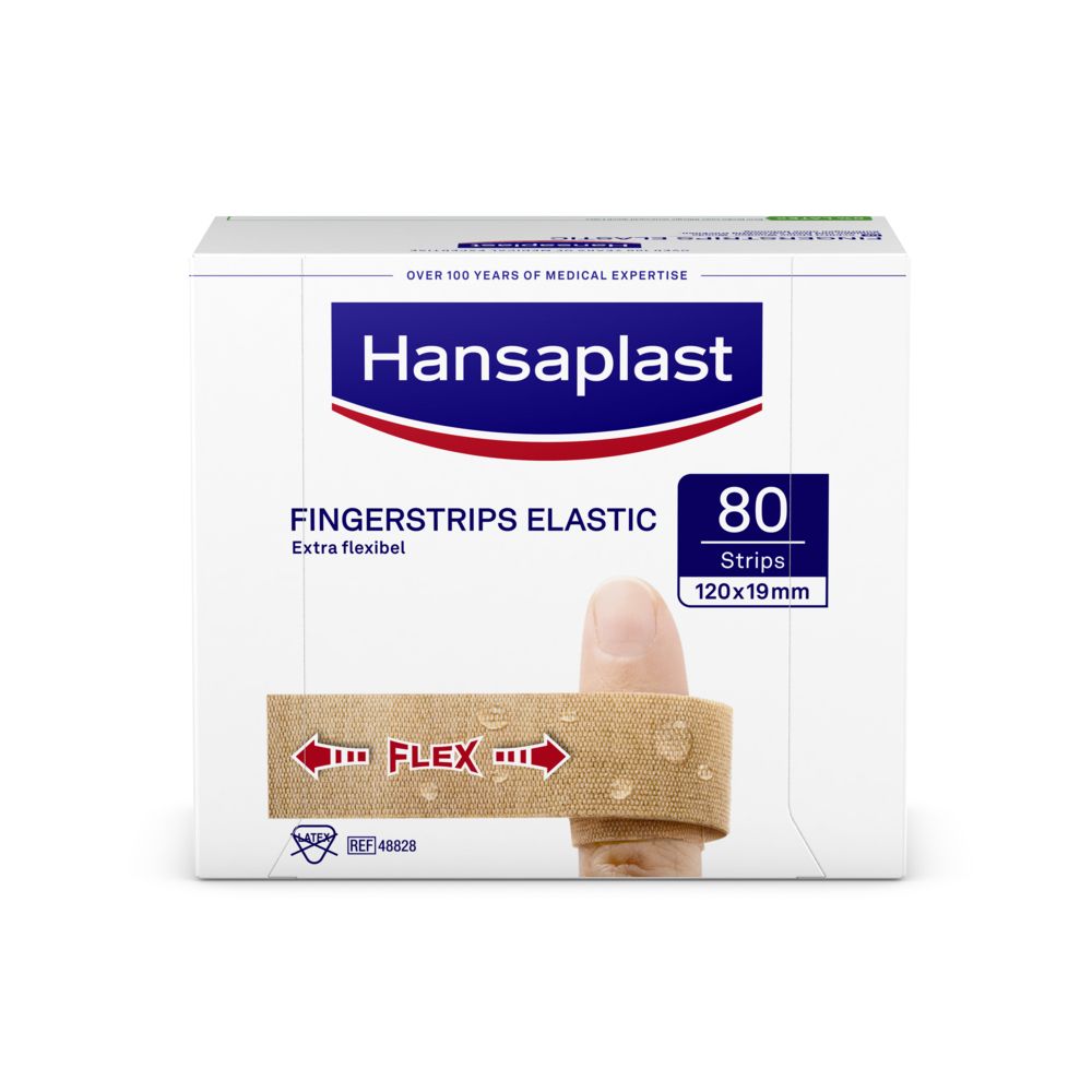 Hansaplast Elastic Fingerstrips, 12 x 2 cm